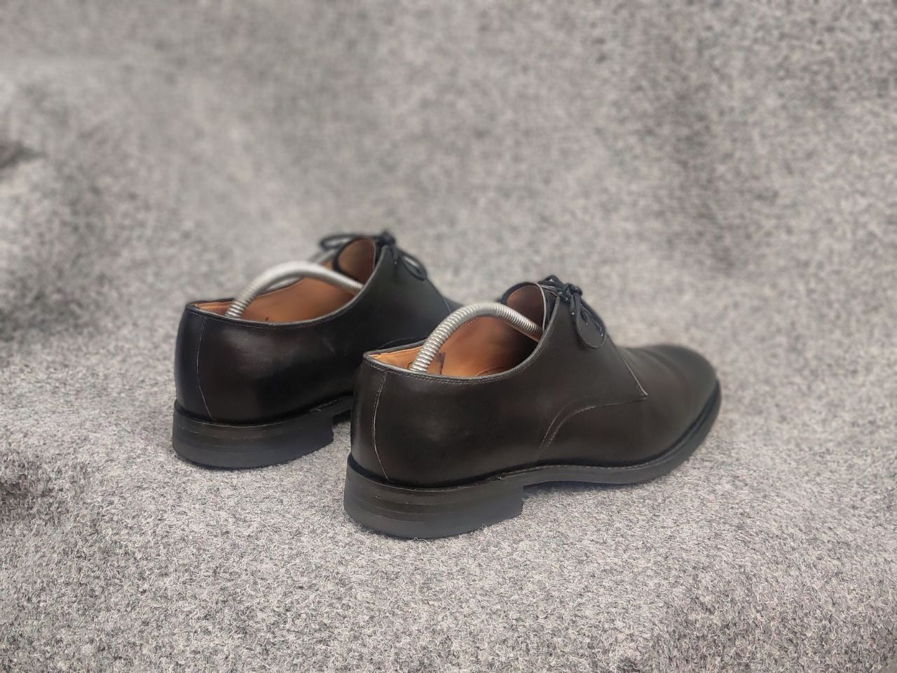 Loake Loake gable black Goodyear men's leather derby Lace up shoes Size US 10 / EU 43 - 11 Thumbnail