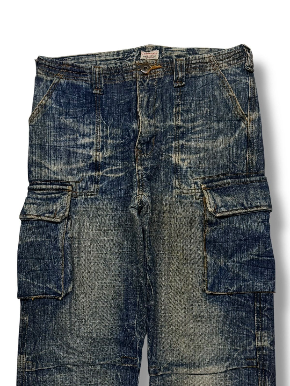 Ciaopanic Vintage 00s Ciaopanic Japanese Cargo Denim Jeans | W31 Size US 31 - 4 Thumbnail