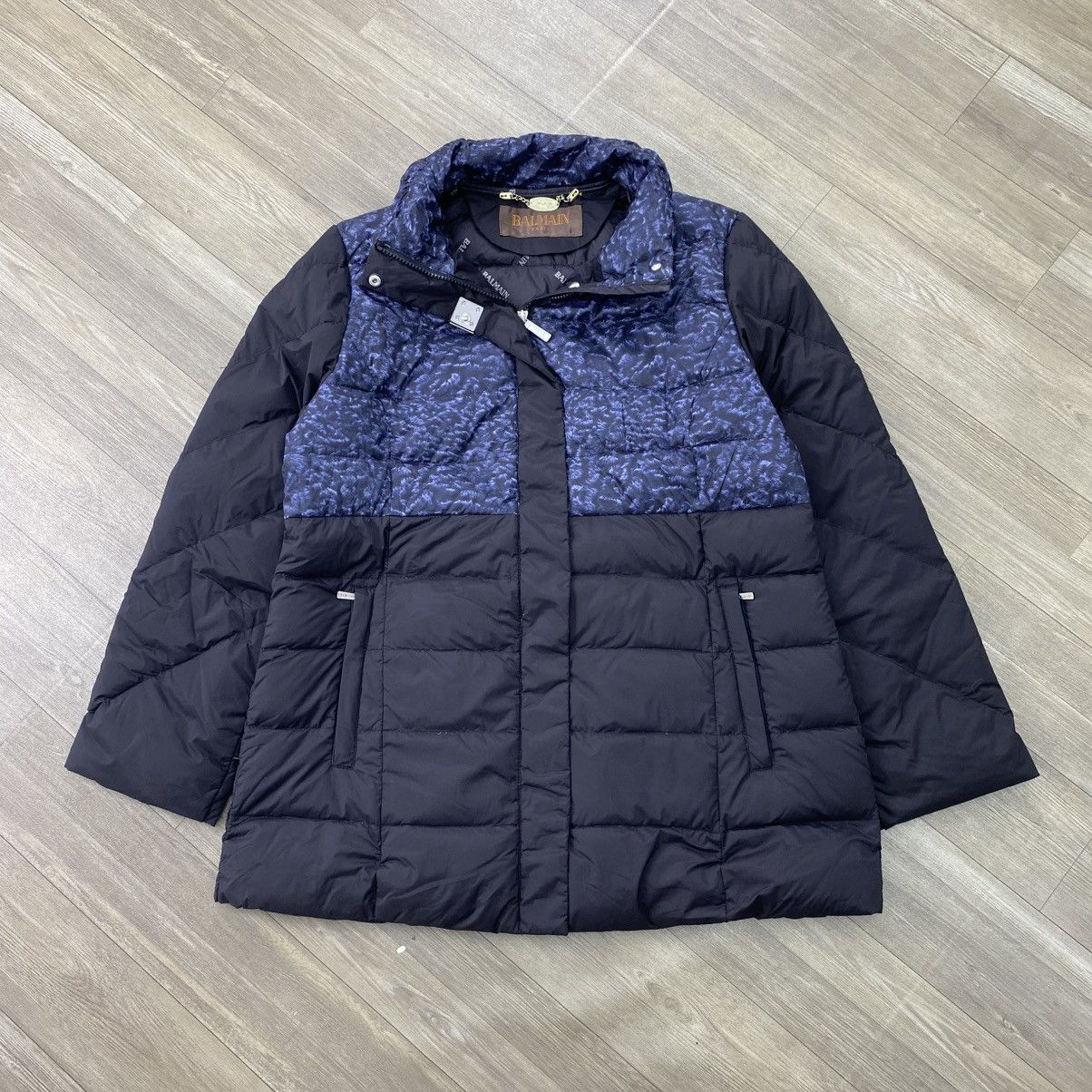 Balmain Balmain Paris Runway Leopard Quilted Down Puffer Jacket Size US L / EU 52-54 / 3 - 2 Thumbnail