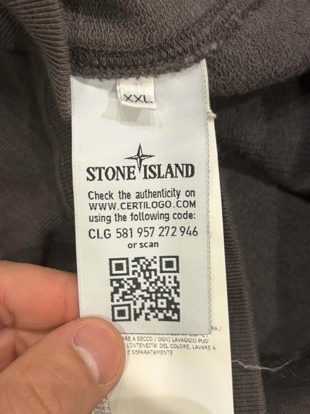 Stone Island Stone Island Lightweight Hoodie - Brown Size US XXL / EU 58 / 5 - 4 Thumbnail