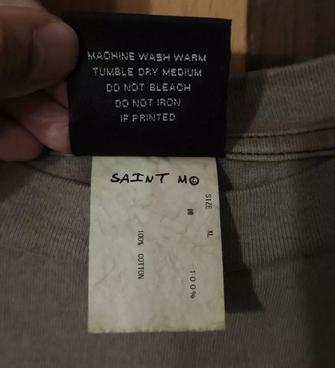 Saint Michael Saint Micha 22ss saint youth vintage Tshirt - DMC Size US XL / EU 56 / 4 - 4 Thumbnail