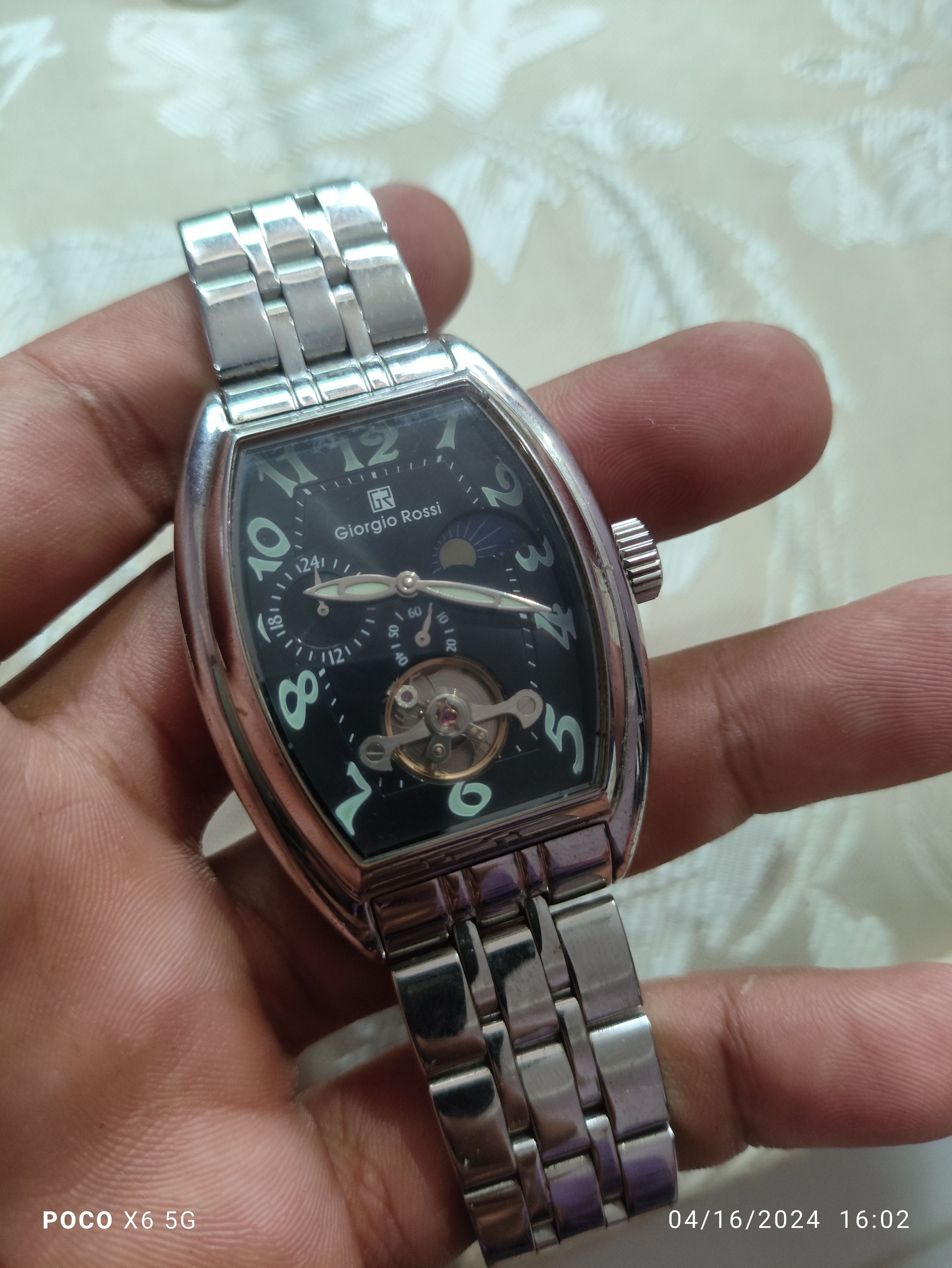 Japanese Brand × Vintage Vintage Luxury Automatic GIORGIO ROSSI (GR0008) JAPAN WATCH Size ONE SIZE - 4 Thumbnail