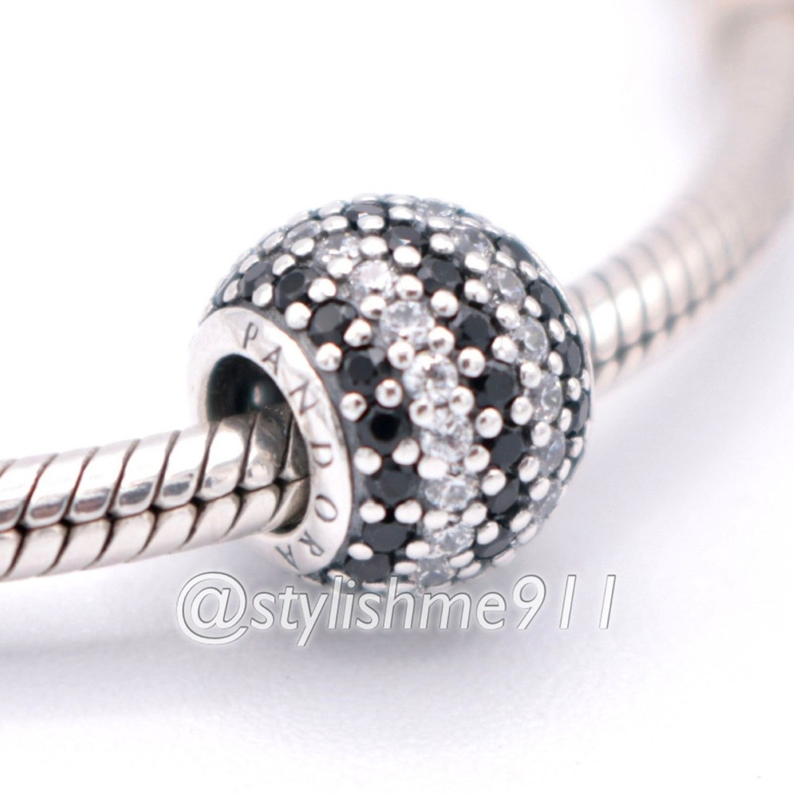 pandora Authentic PANDORA Black Nautical Pave Lights Charm Size ONE SIZE - 3 Thumbnail