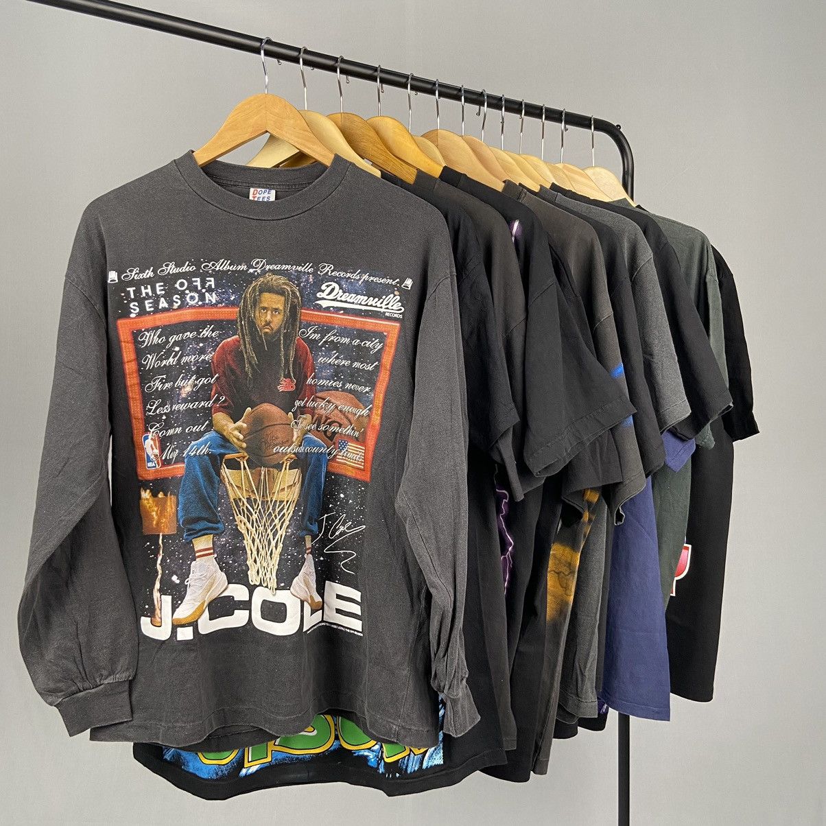 J Cole Long Sleeve Rap Tees