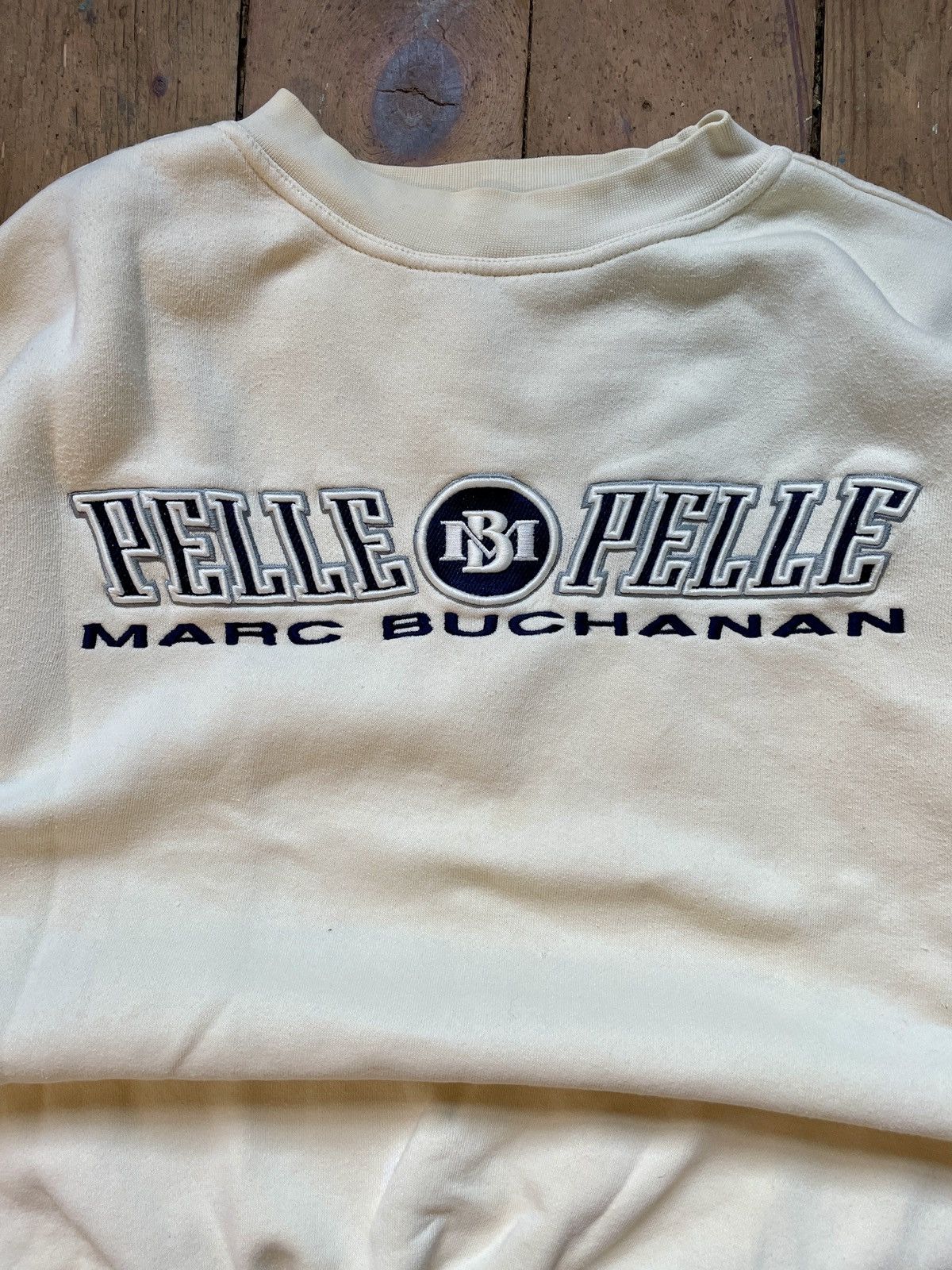 Pelle Pelle Rare Vintage Pelle Pelle Marc Buchanan sweatshirt 80s Size US L / EU 52-54 / 3 - 2 Thumbnail