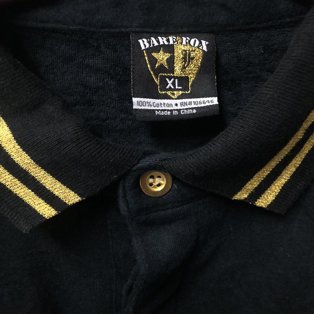 Other Bare Fox Air Force Polo Tee Long Sleeve Shirt Size US XL / EU 56 / 4 - 7 Thumbnail