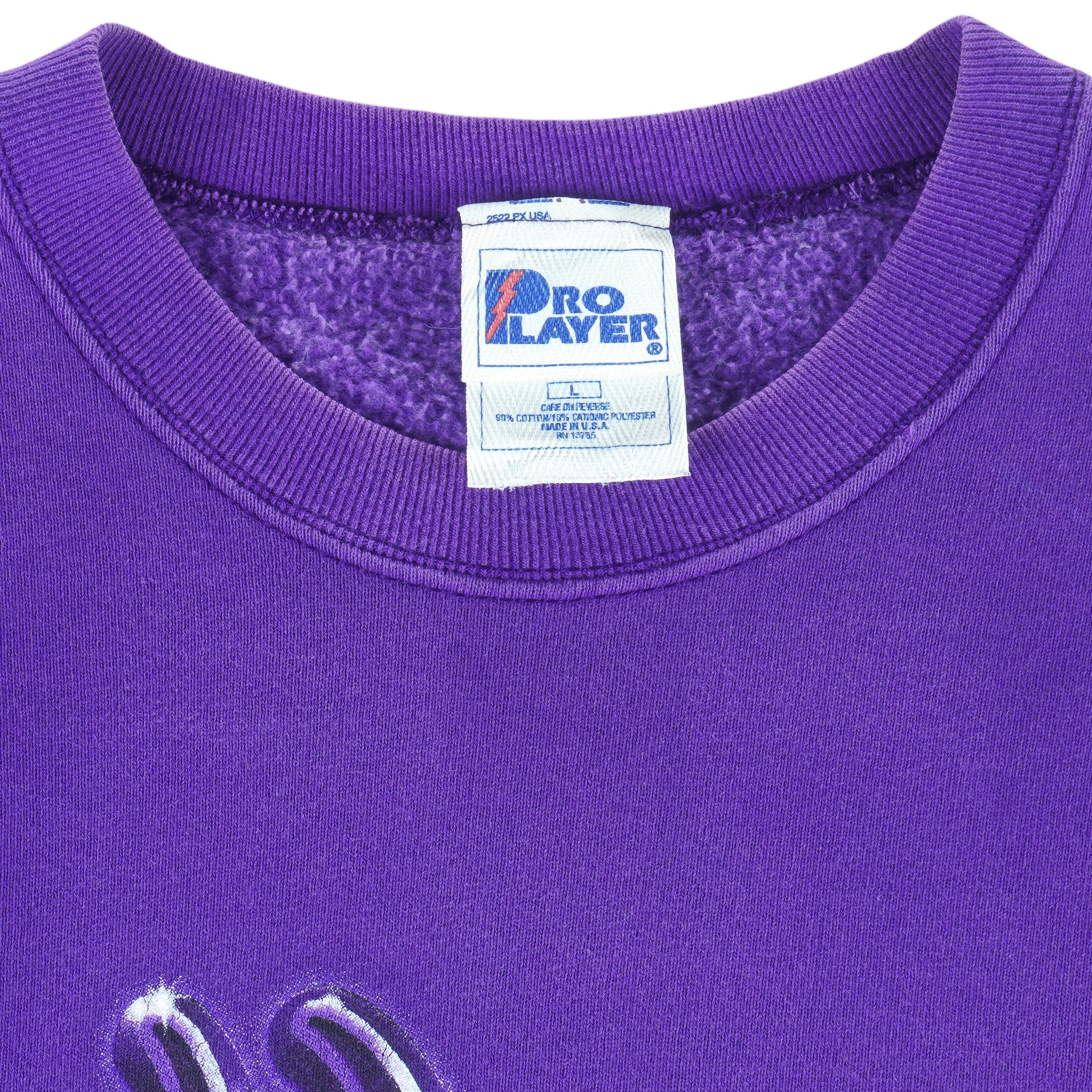 Pro Player NFL - Minnesota Vikings Crew Neck Sweatshirt 1990s Size US L / EU 52-54 / 3 - 4 Thumbnail