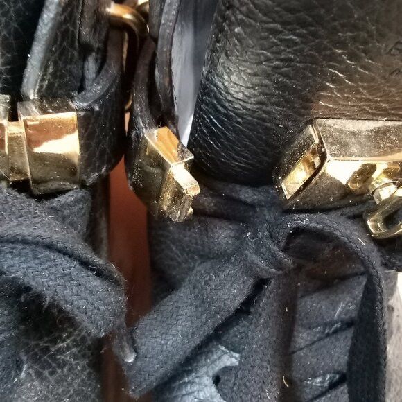 Buscemi Buscemi Shoes Sneakers Black Leather 42 Size US 11 / IT 41 - 4 Thumbnail