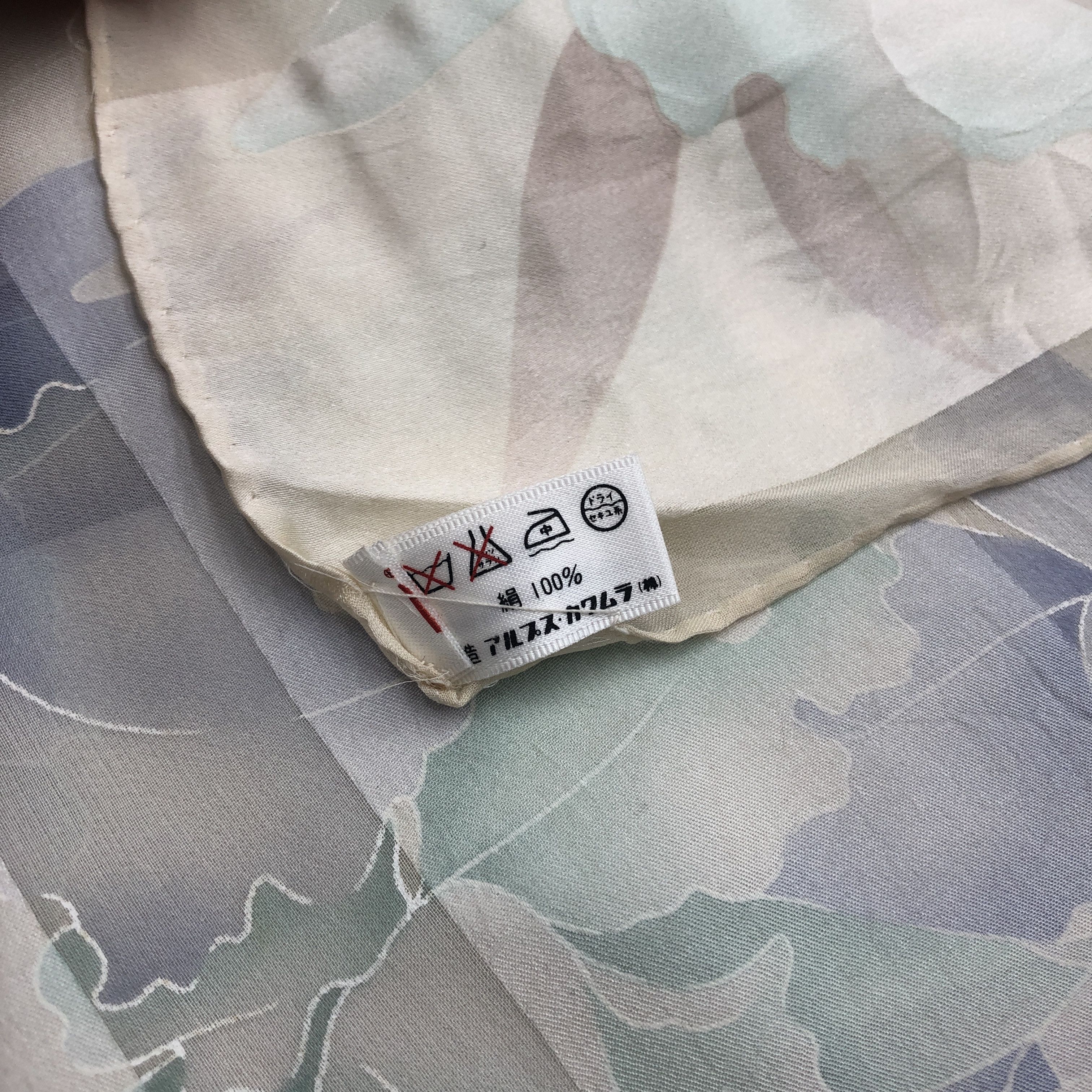 Mila Schon × Vintage Vintage Mila Schon SILK Scarf Twill Stole Wraps Scarves Size ONE SIZE - 19 Thumbnail