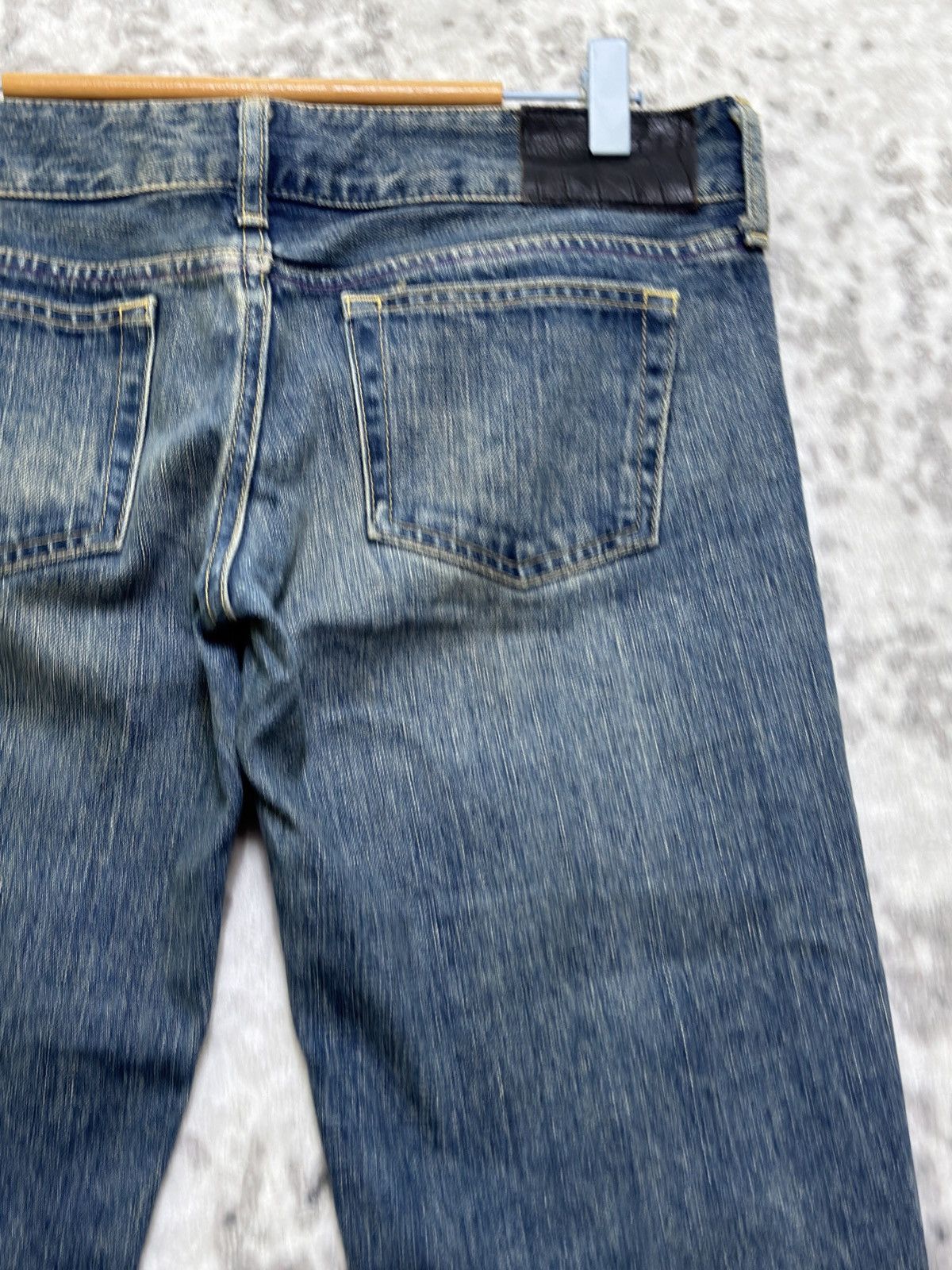 Hysteric Glamour SLY Y2K Low Rise Studded Bootcut Mud Wash Denim Jeans Size US 32 / EU 48 - 10 Thumbnail