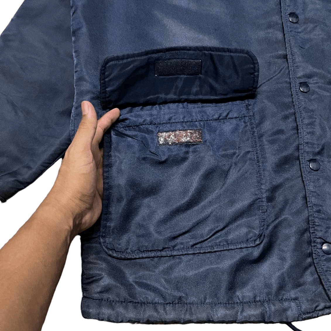 Converse Vintage Converse Chuck Taylor Coach Jacket Sherpa Lining Size US M / EU 48-50 / 2 - 10 Thumbnail
