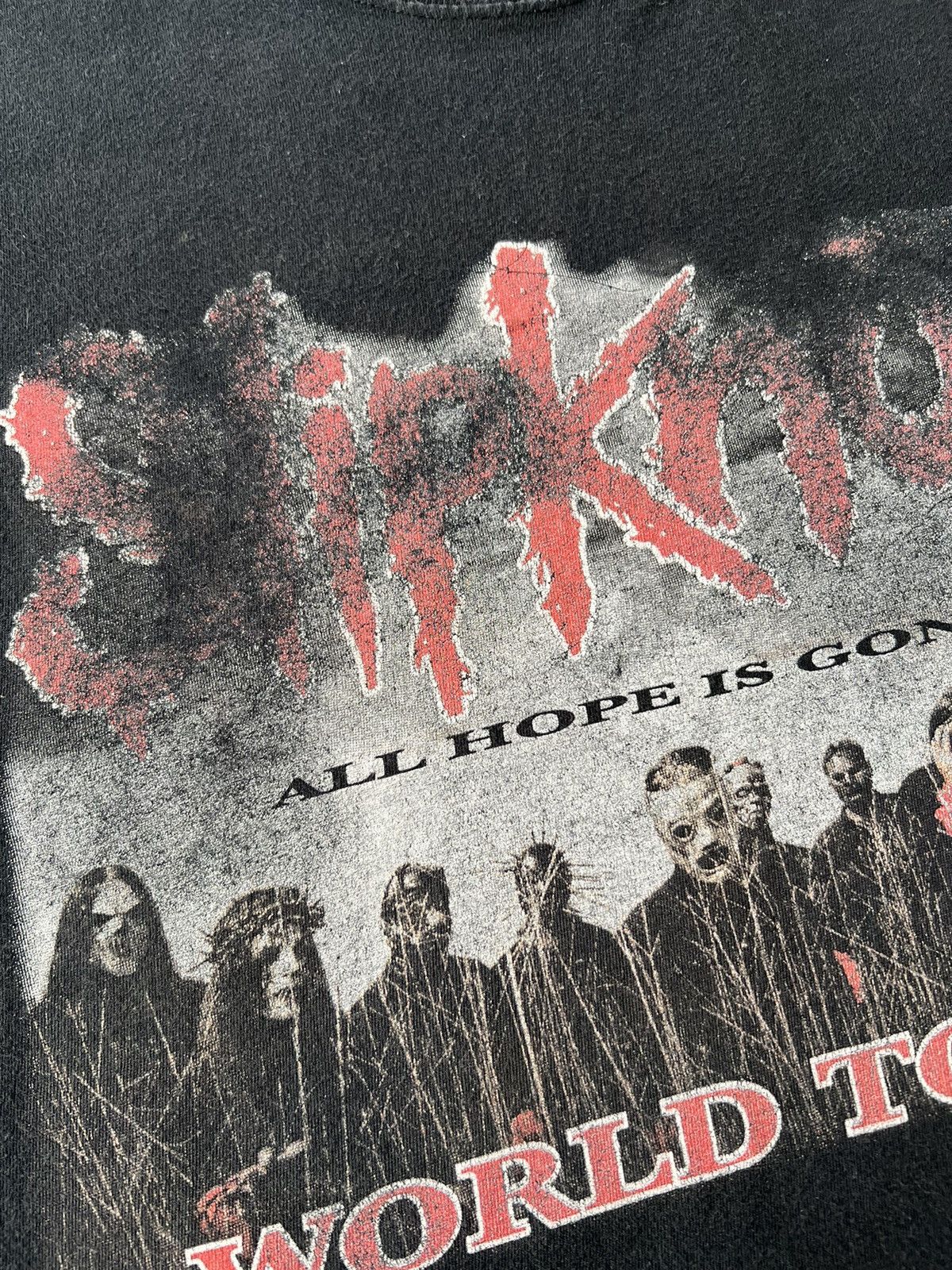 Band Tees Vintage 2008 Slipknot All Hope Is Gone Nu Metal Band T-shirt Size US M / EU 48-50 / 2 - 7 Thumbnail