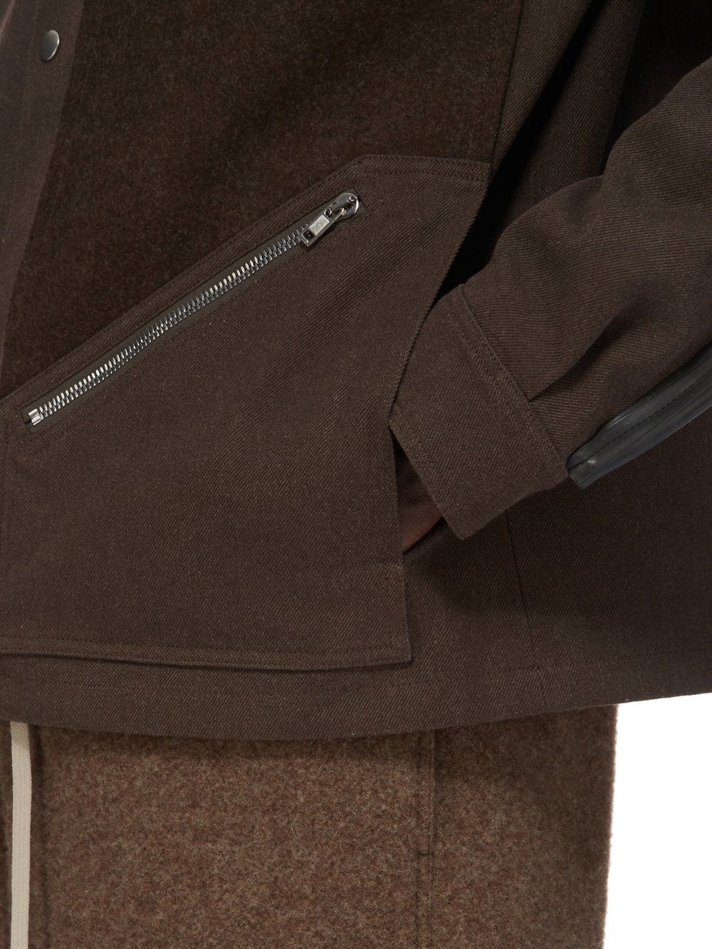 Rick Owens BNWT AW24 RICK OWENS "PORTERVILLE" TOUR SNAP FRONT JACKET 48 Size US M / EU 48-50 / 2 - 17 Thumbnail