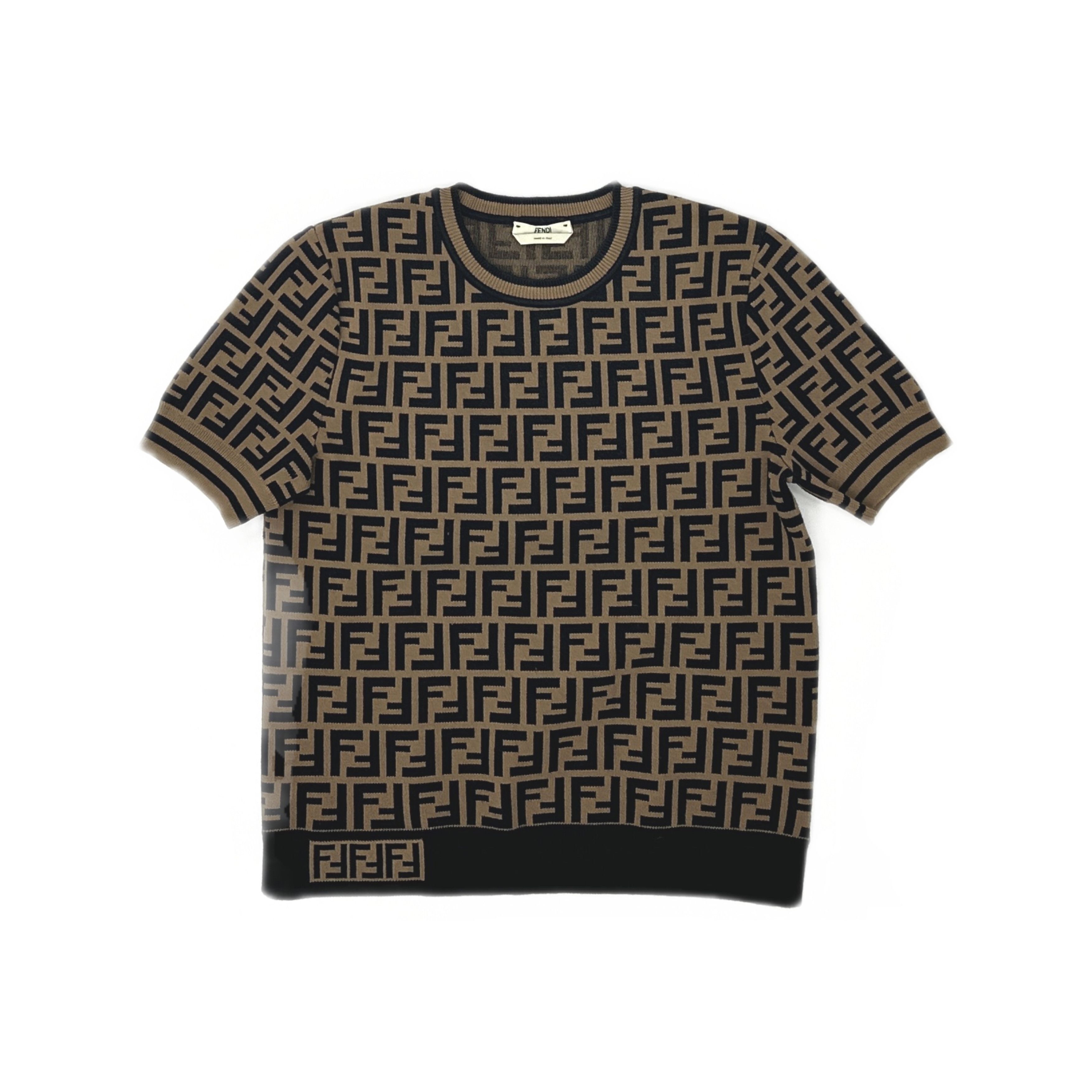 Fendi Fendi FF Logo Knit Sweater Size 42 Size M / US 6-8 / IT 42-44 - 1 Thumbnail