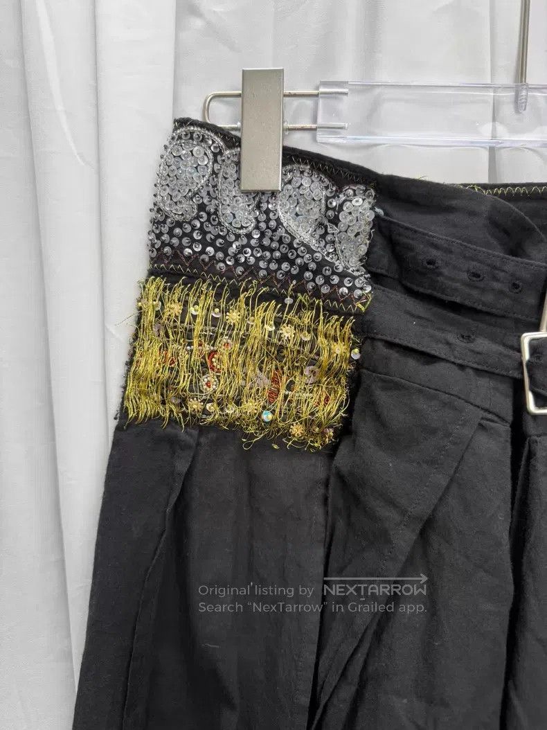 Comme des Garcons Comme des Garcons Size S Heavy-duty sashiko metal-decorated Size 27" / US 4 / IT 40 - 2 Thumbnail