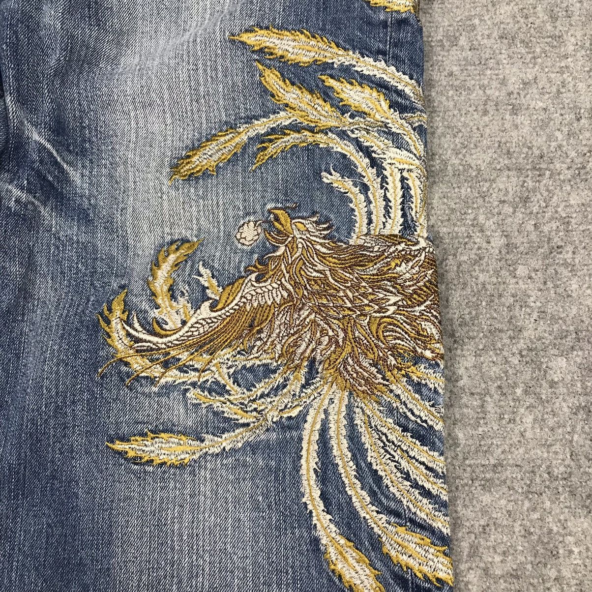 Japanese Brand JAPANESE BRAND EMBROIDERY GARUDA DENIM PANTS Size US 33 - 6 Thumbnail
