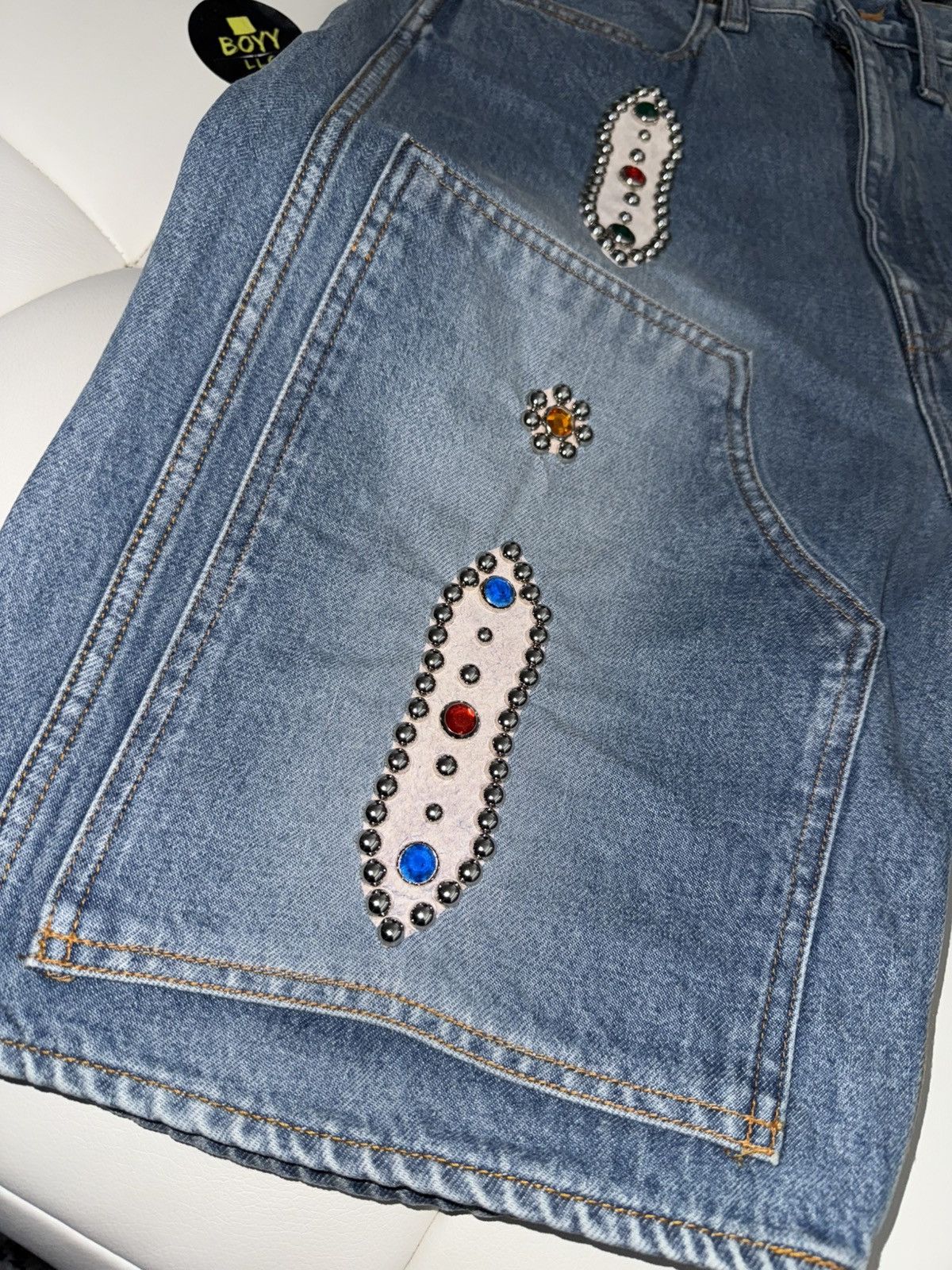 Kapital Kapital EMBELLISHED SHORTS Size US 34 / EU 50 - 3 Thumbnail