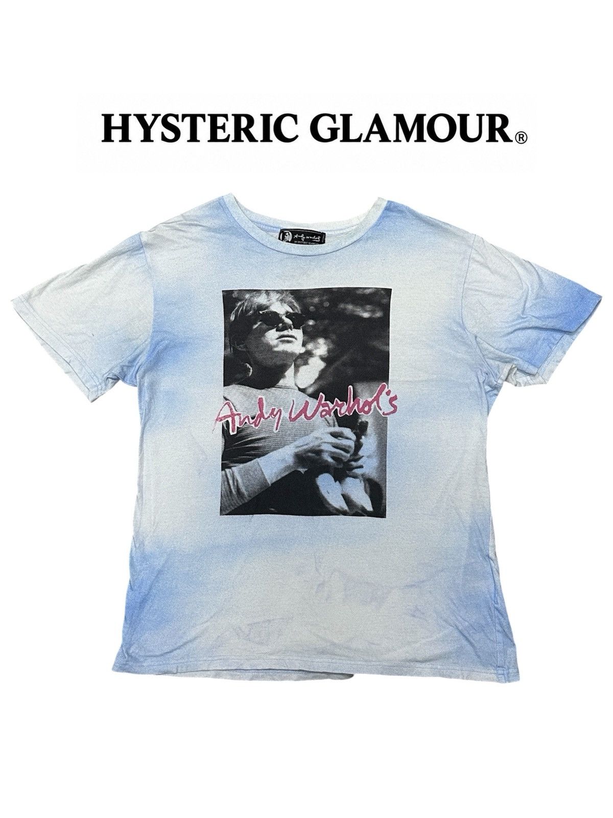 Andy Warhol × Hysteric Glamour SS2006 Hysteric Glamour X Andy Warhol Photo Tee T-Shirt Size US M / EU 48-50 / 2 - 1 Thumbnail