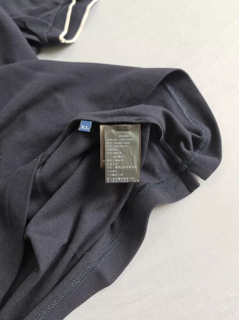 Loro Piana LORO PIANA Short sleeves for men's polo shirts Size US XL / EU 56 / 4 - 8 Thumbnail