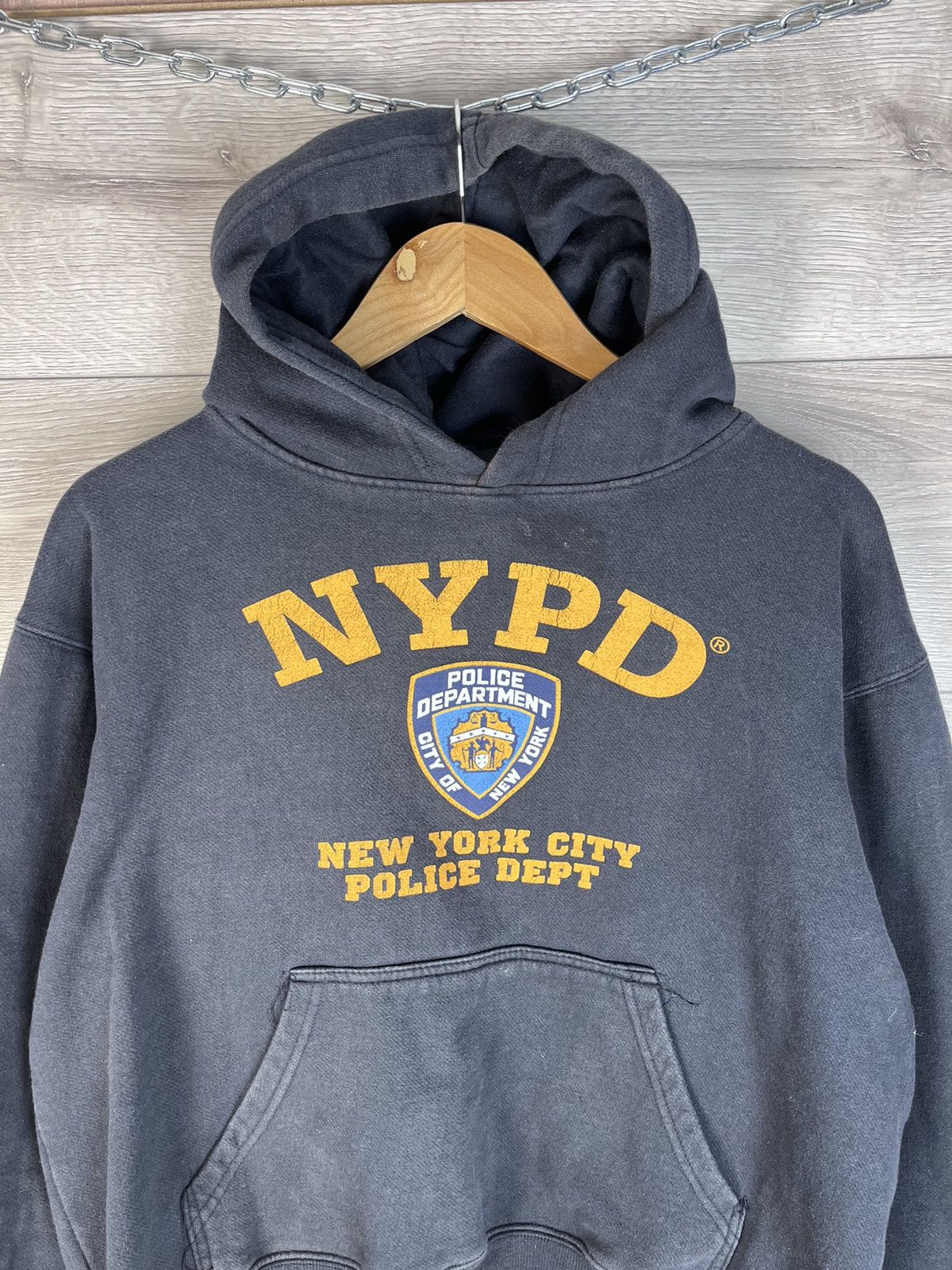 Vintage Vintage men’s hoodie NYPD New York City Police Dept 2013s Size US S / EU 44-46 / 1 - 6 Thumbnail