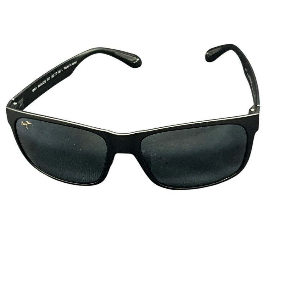 Maui Jim Maui Jim Red Sand polarized sunglasses Matte Black MJ0432S Size ONE SIZE - 1 Thumbnail