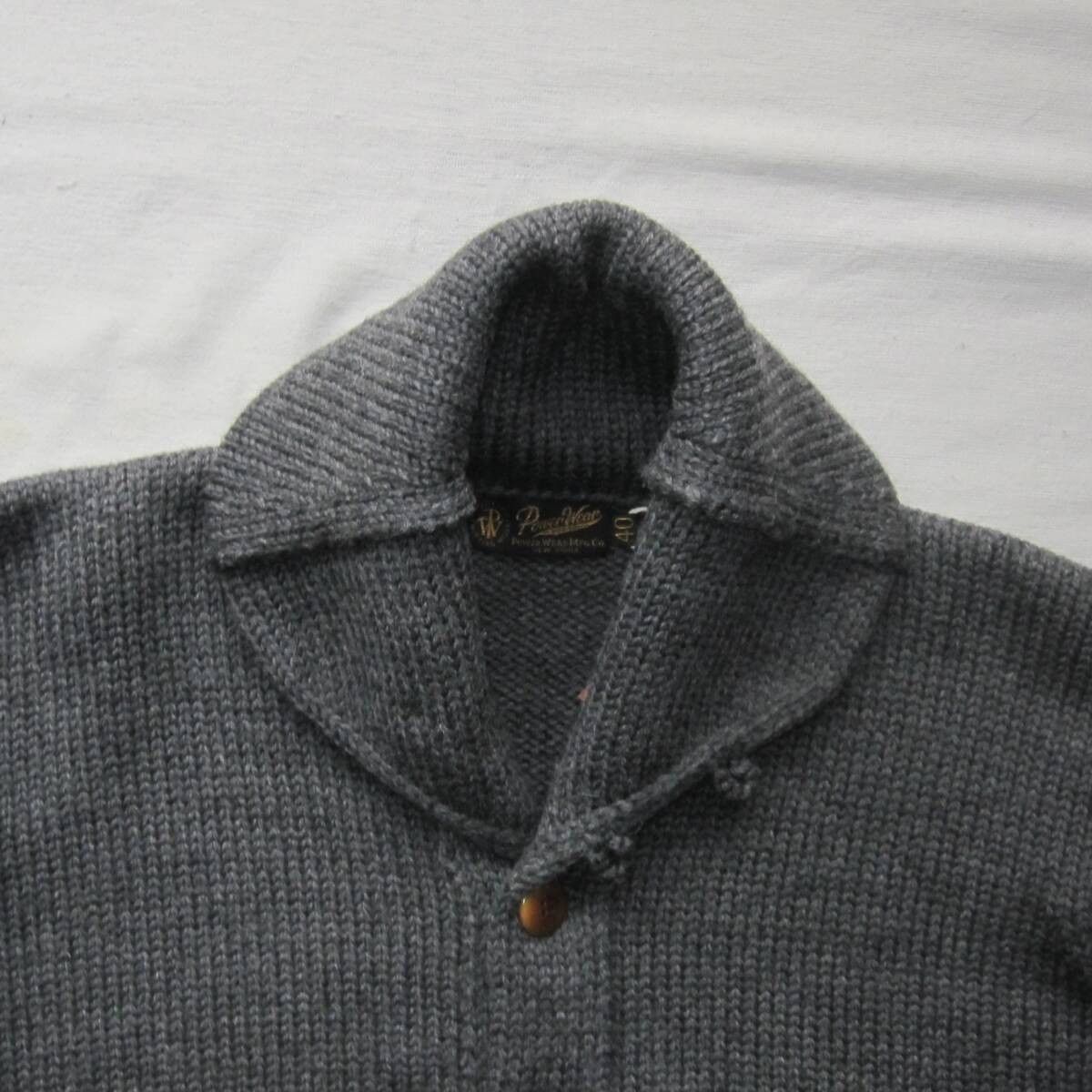 Freewheelers “TURNED DOWN COLLAR” SWEATER COAT Size US M / EU 48-50 / 2 - 2 Thumbnail