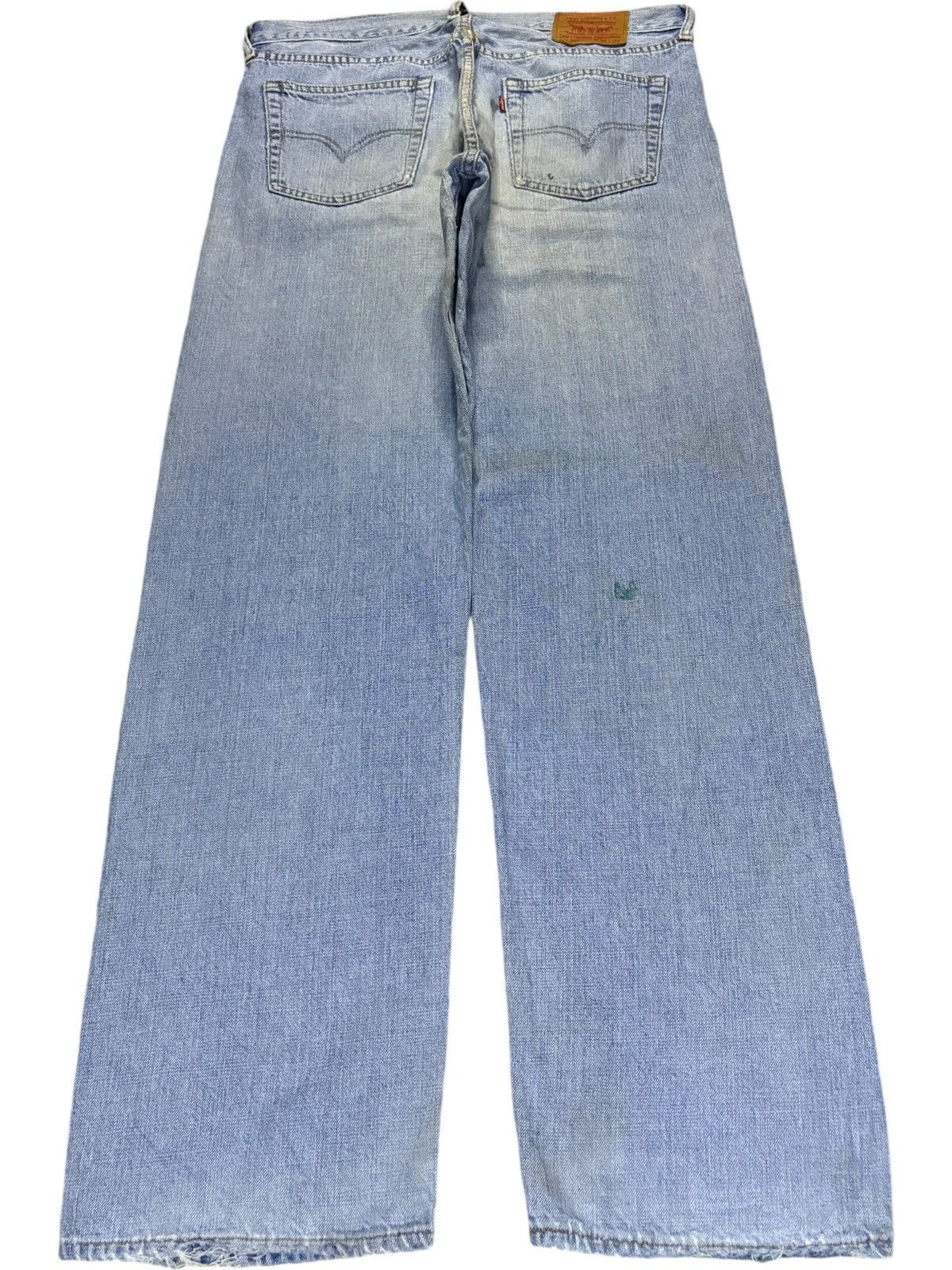 Levi's × Levi's Vintage Clothing Vintage 90s Levis 503 Faded Wash Distressed Baggy Jeans Size US 36 / EU 52 - 2 Thumbnail