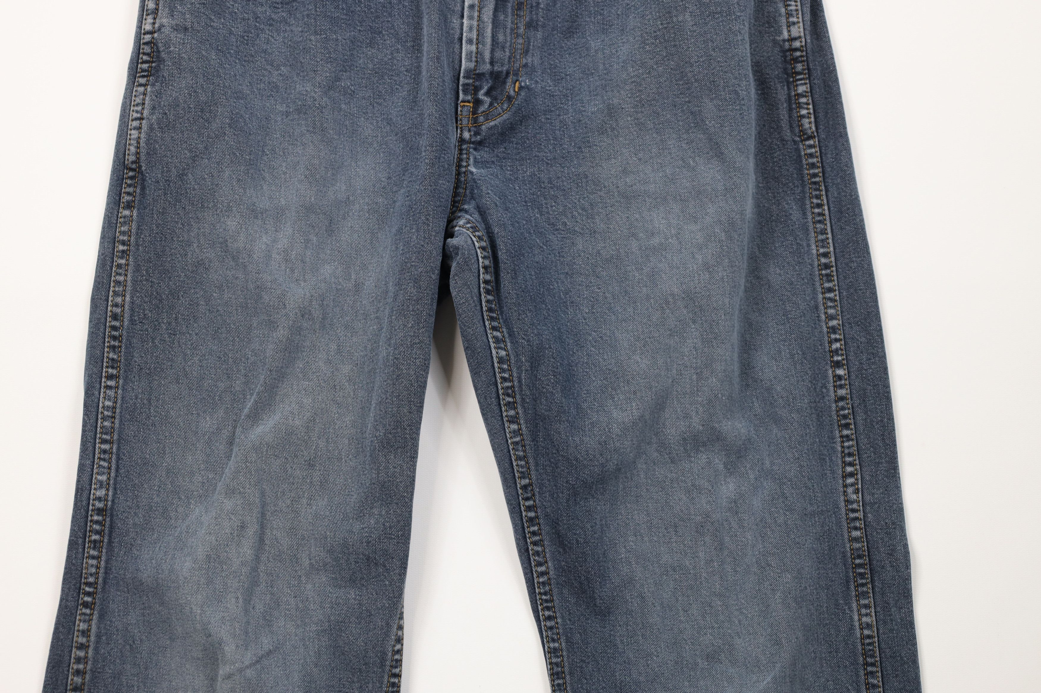 Tommy Hilfiger Vintage 90s Tommy Hilfiger Straight Leg Denim Jeans Blue Size US 31 - 3 Thumbnail