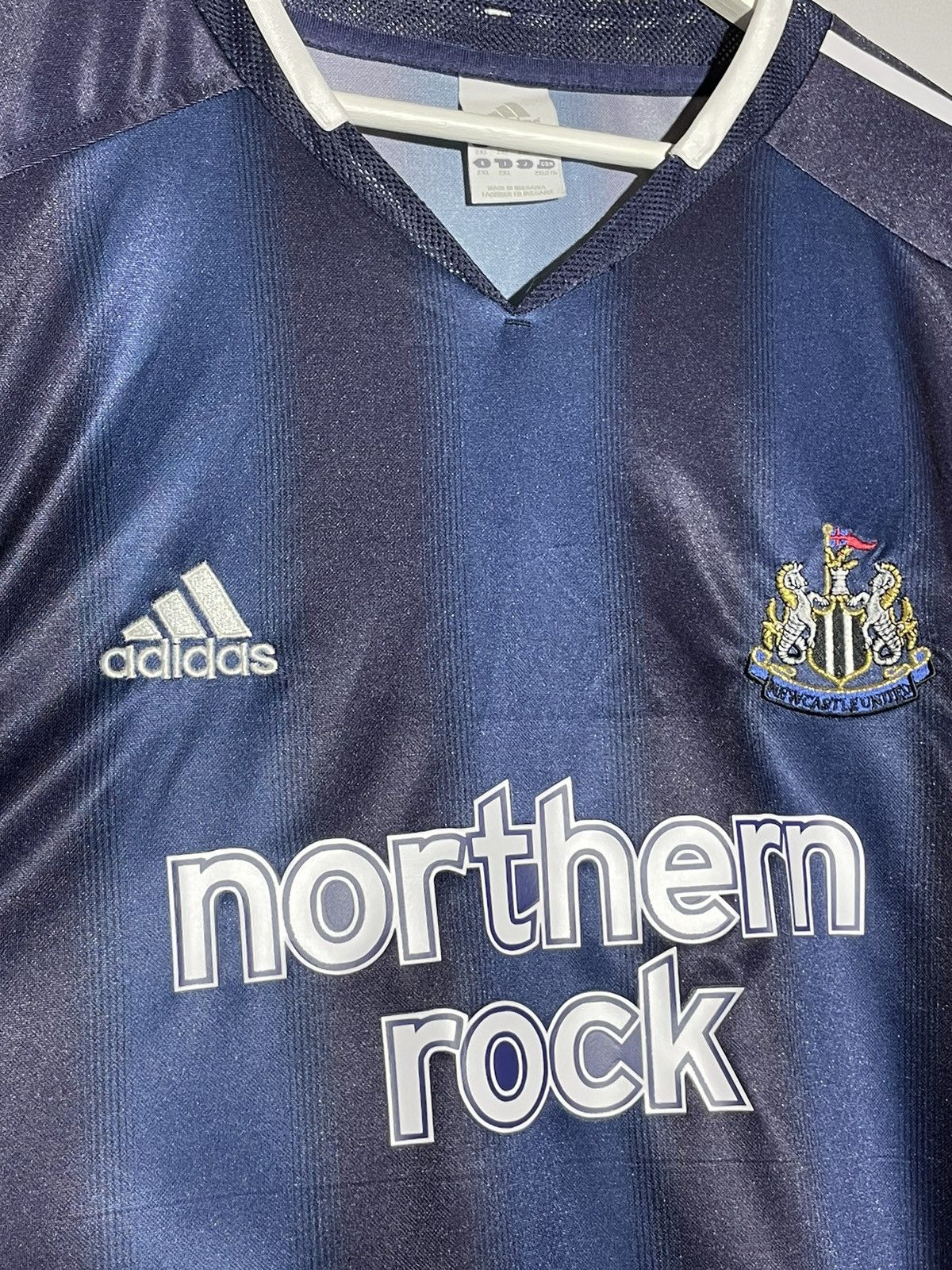 Adidas × Vintage Newcastle United 2004/05 Away Football Long Sleeve Size US XXL / EU 58 / 5 - 5 Thumbnail