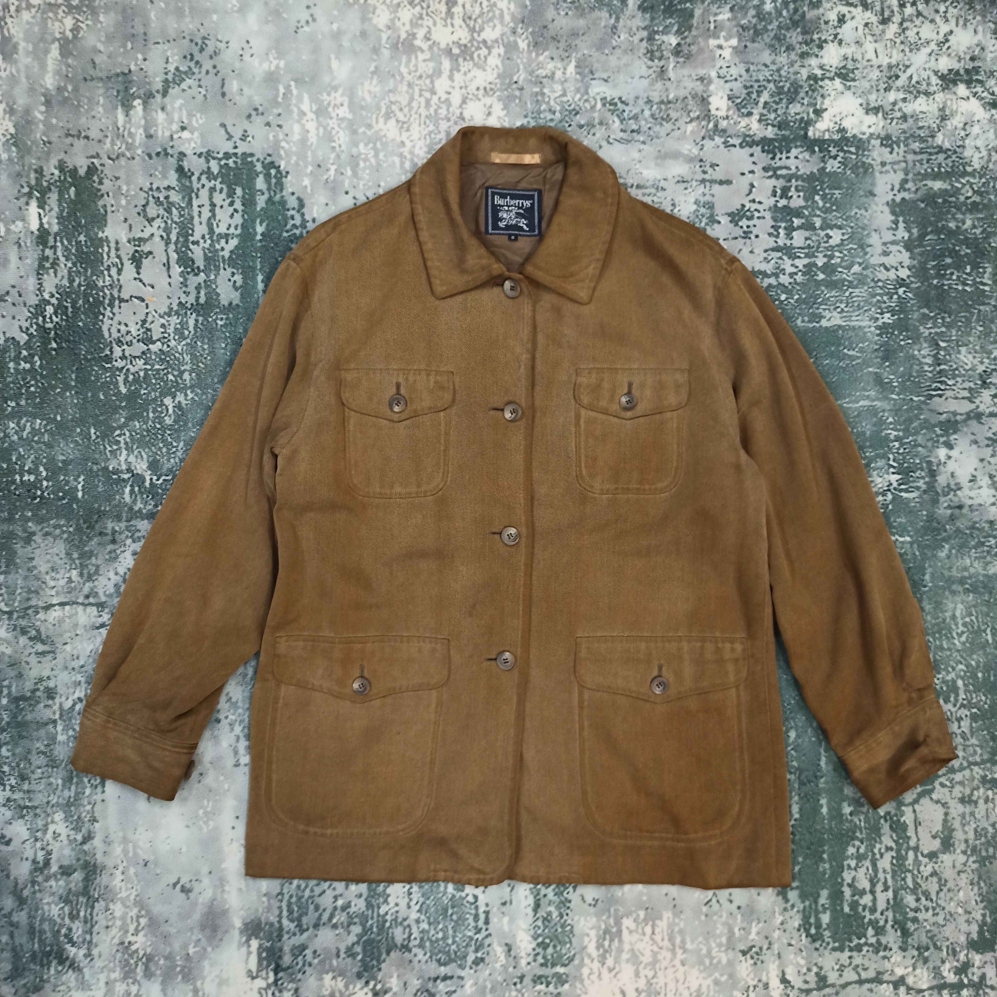 Burberry Vintage Burberry Jacket Pocket Size US M / EU 48-50 / 2 - 1 Thumbnail