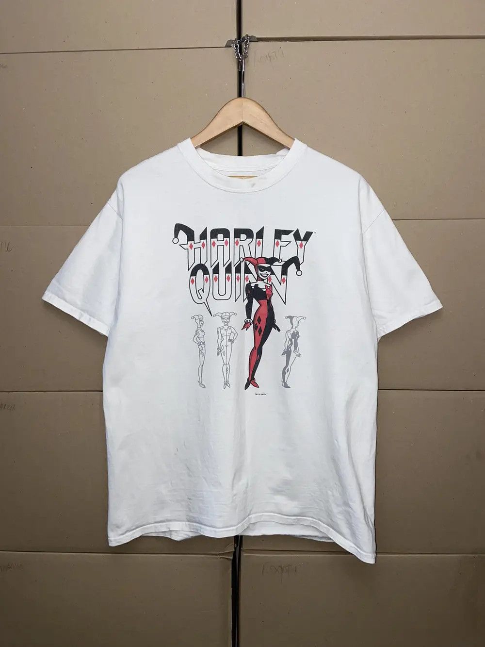 DC Comics RARE VINTAGE 1996 HARLEY QUINN DC TEE T SHIRT COMICS PROMO Size US L / EU 52-54 / 3 - 1 Thumbnail