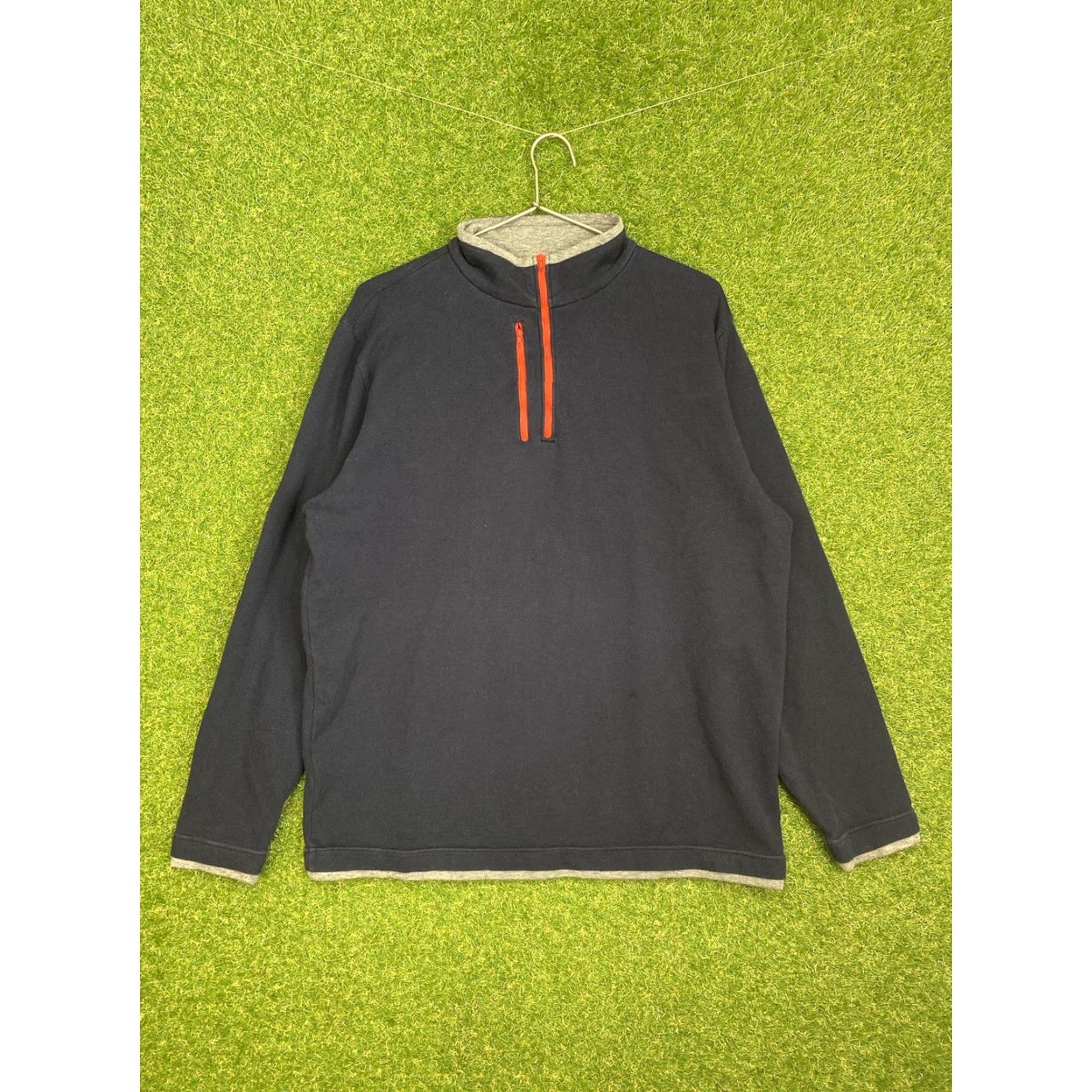 Footjoy Footjoy 1/4 Mens Extra Large L Zip Golf Pullover Sweater Casual Long Sleeve Size US XL / EU 56 / 4 - 3 Thumbnail