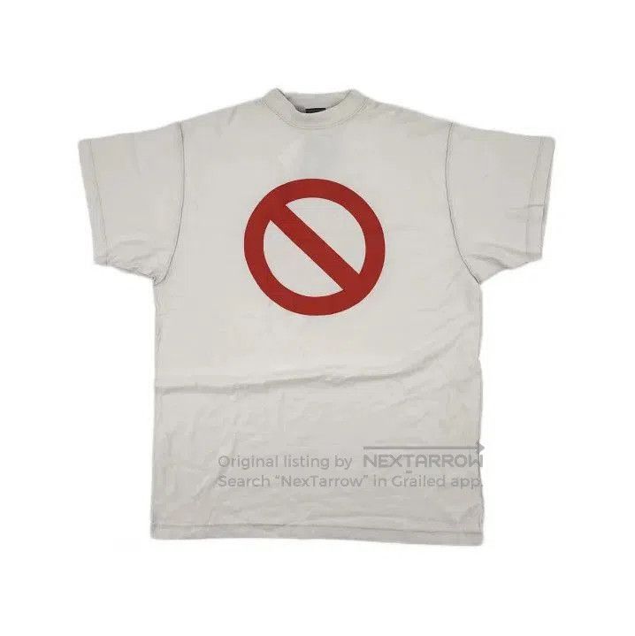Balenciaga Balenciaga BFRND Logo Print Short Sleeve T. Size US M / EU 48-50 / 2 - 2 Thumbnail