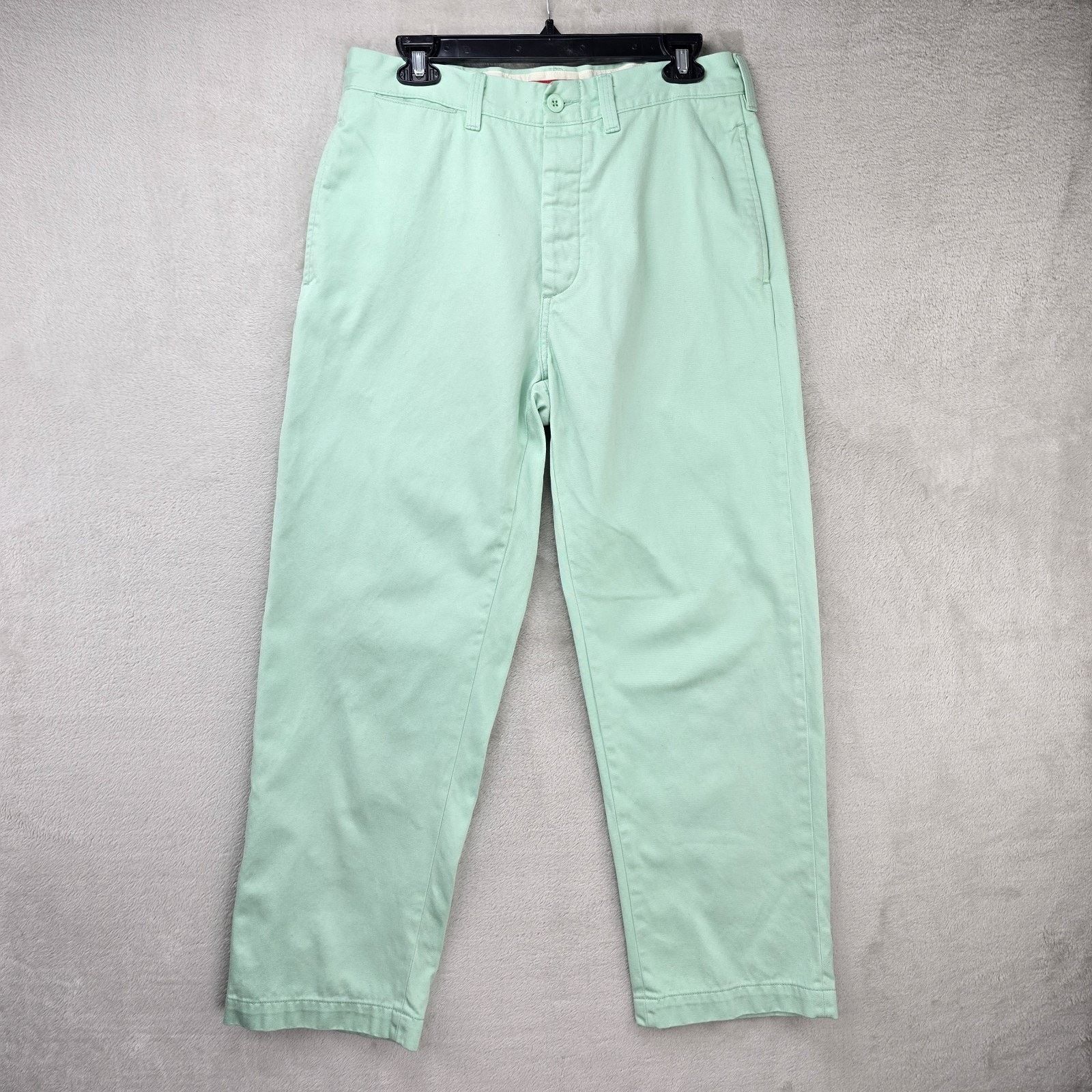 Supreme Supreme Chino Mint Pants 30 Fits 32x28 Green Pinup Girl SS23 Size US 30 / EU 46 - 2 Thumbnail