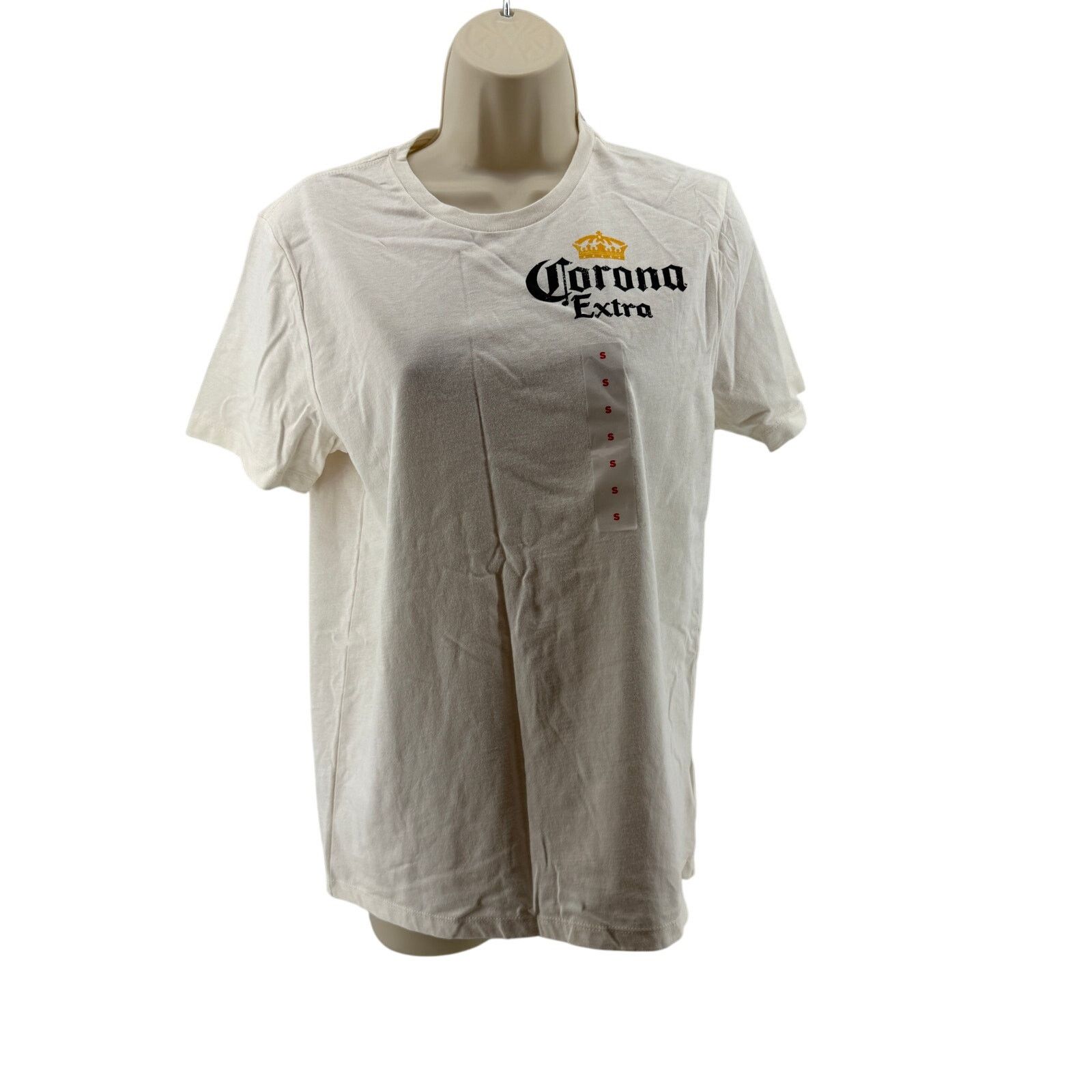 Old Navy Old Navy Corona Extra T-Shirt Off White Short Sleeve S Size US S / EU 44-46 / 1 - 7 Thumbnail