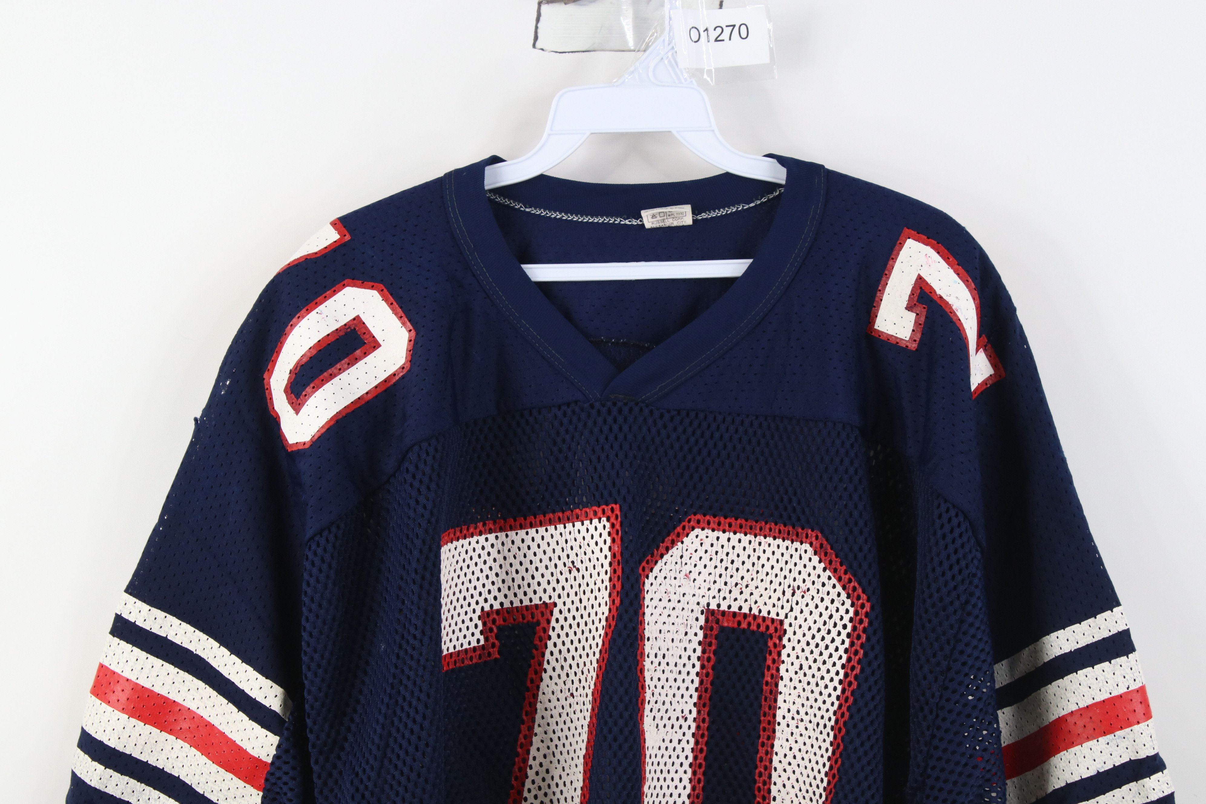 Russell Athletic Vintage 70s Russell Athletic Bills Football Jersey USA #70 Size US XXL / EU 58 / 5 - 2 Thumbnail