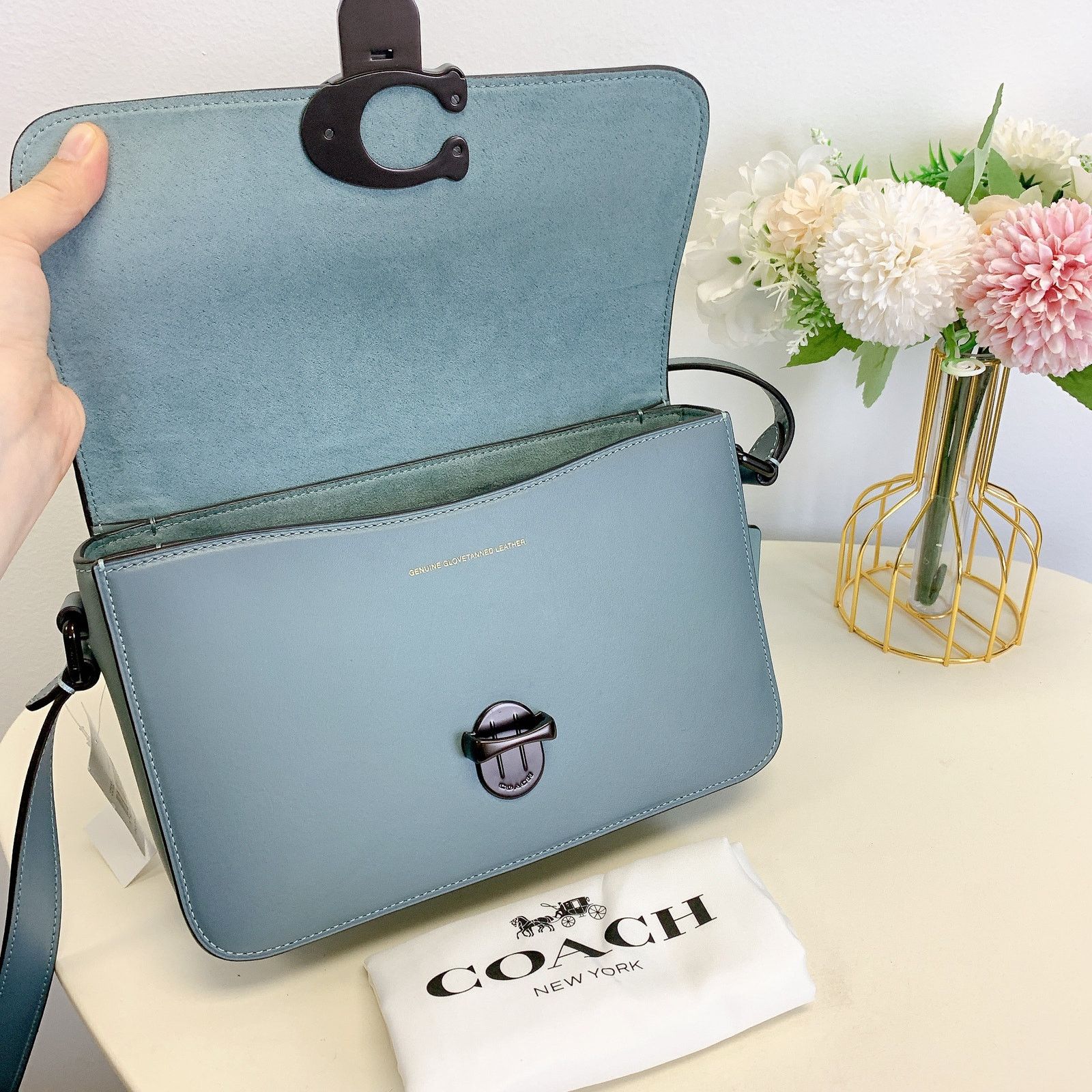 Coach Coach C6641 Studio Shoulder Bag IN Pewter Size ONE SIZE - 6 Thumbnail