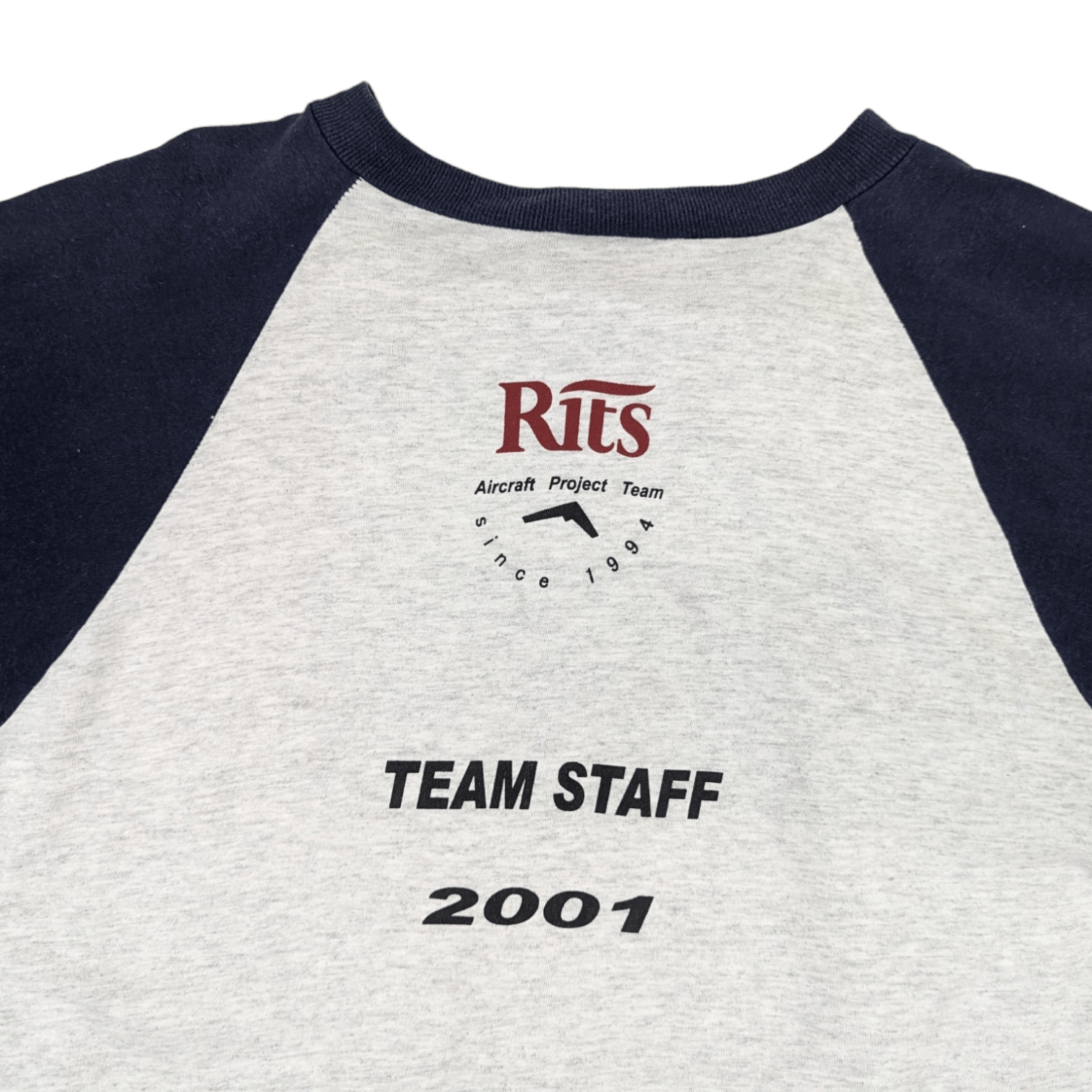 Japanese Brand Vintage 2001 RTA Ritsumeikan Aircraft Team Staff T-Shirt Size US M / EU 48-50 / 2 - 7 Thumbnail