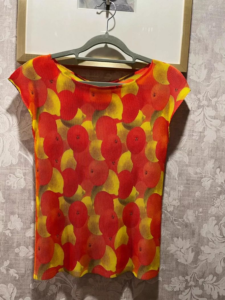 Issey Miyake Issey Miyake size:2 Fruit Vest Size M / US 6-8 / IT 42-44 - 3 Thumbnail