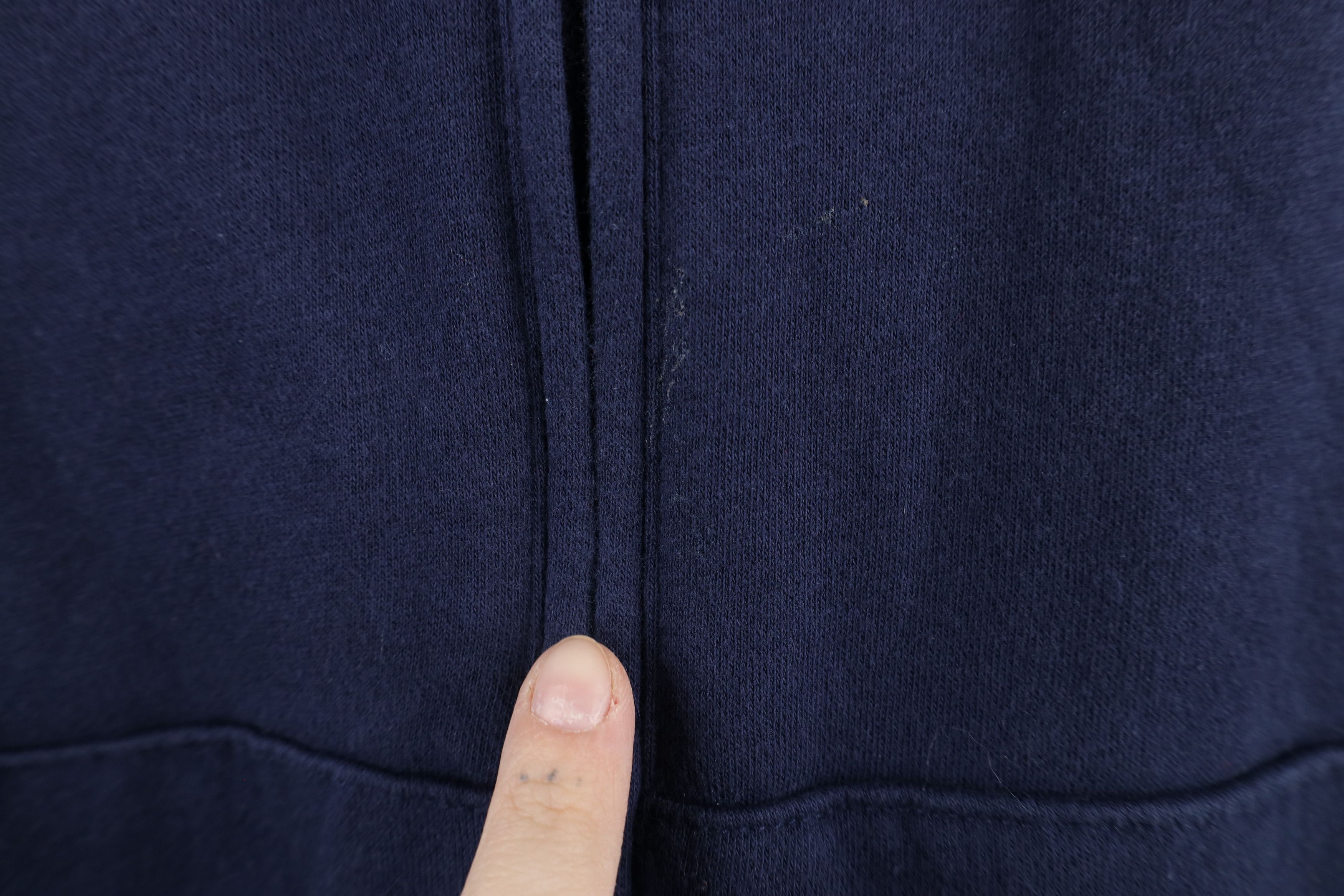 Under Armour × Vintage Under Armour Notre Dame University Full Zip Hoodie Blue Size US L / EU 52-54 / 3 - 6 Thumbnail