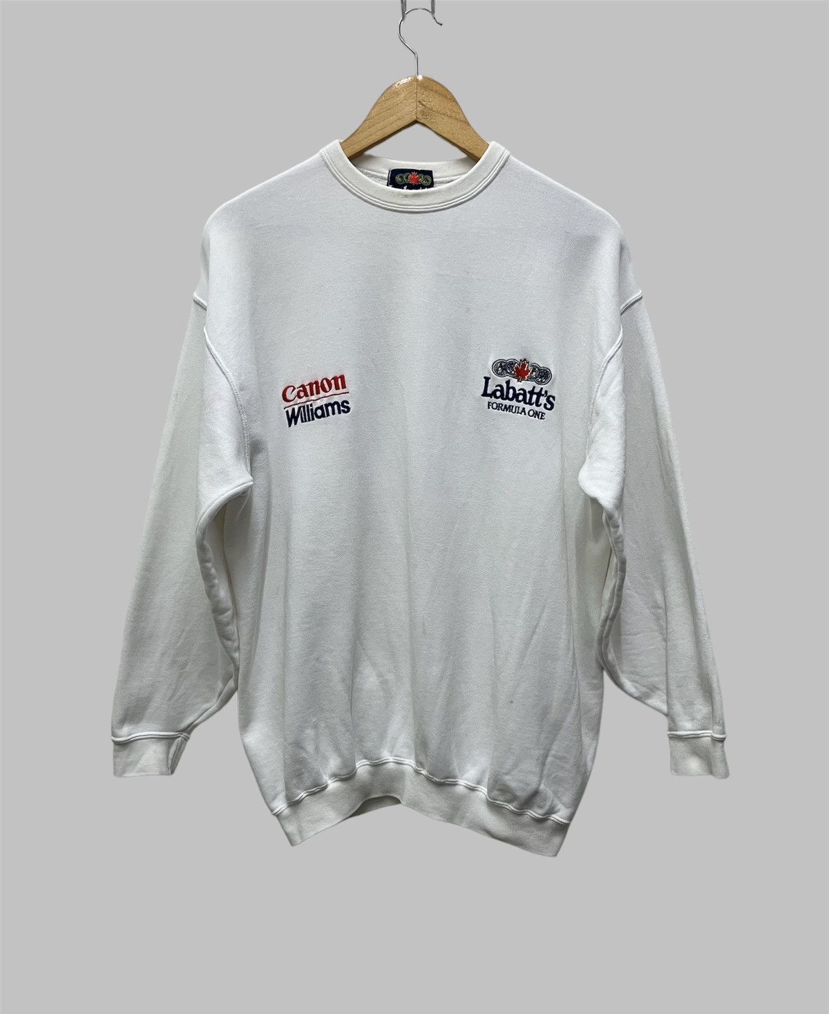 Gear for Sports Vintage Canon Williams Teams Labatts Formula One Sweatshirt Size US M / EU 48-50 / 2 - 3 Thumbnail