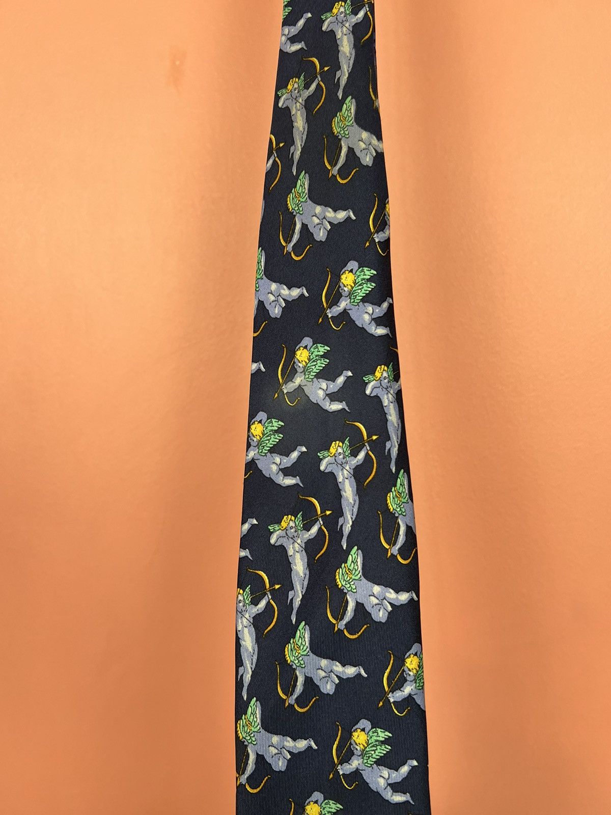 Versace Jeans Couture Giani Versace tie silk luxury rich casual Size ONE SIZE - 5 Thumbnail