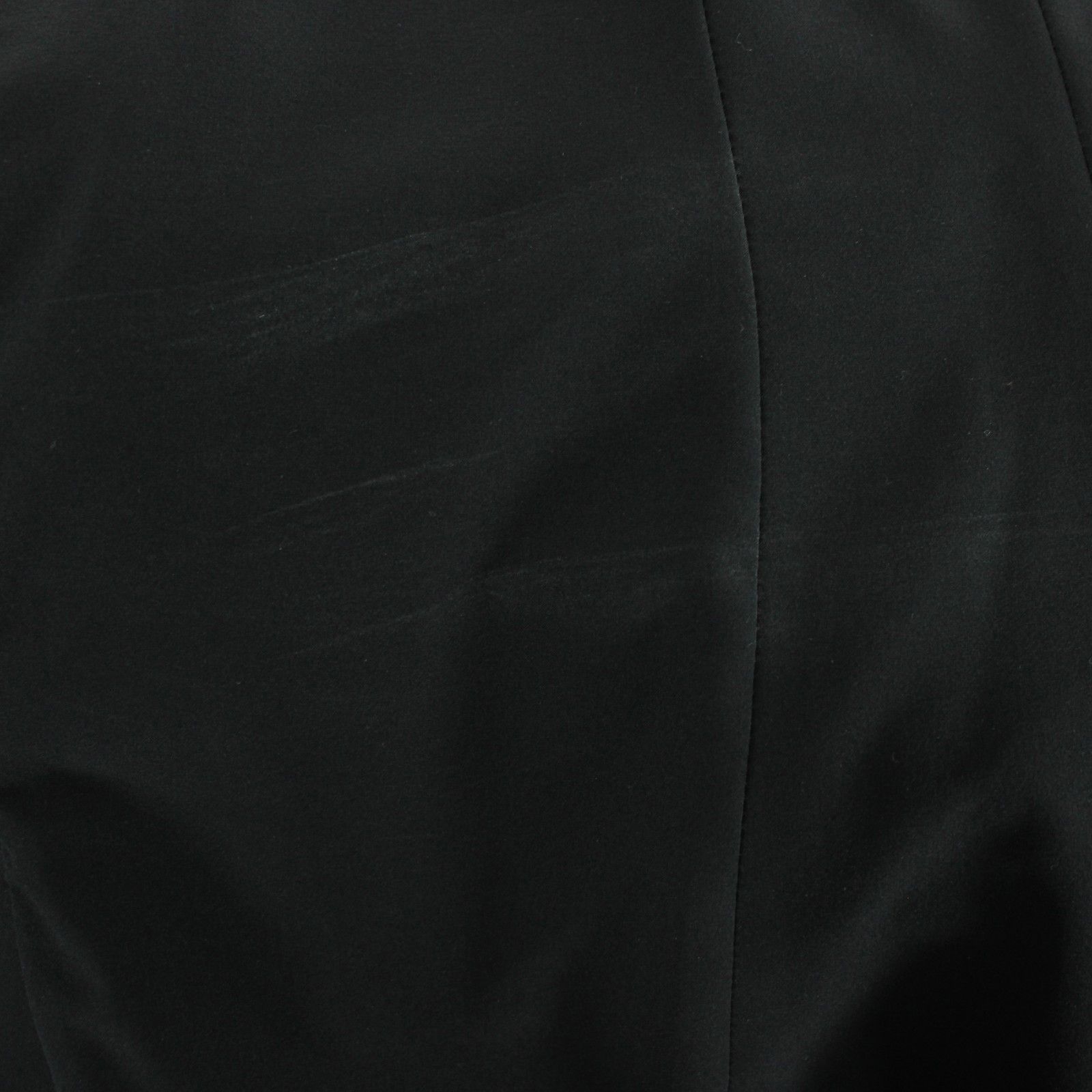 SMYTHE Smythe Black Ruched Blouse w/ Zipper & Shoulder Pads Size 10 Size L / US 10 / IT 46 - 7 Thumbnail