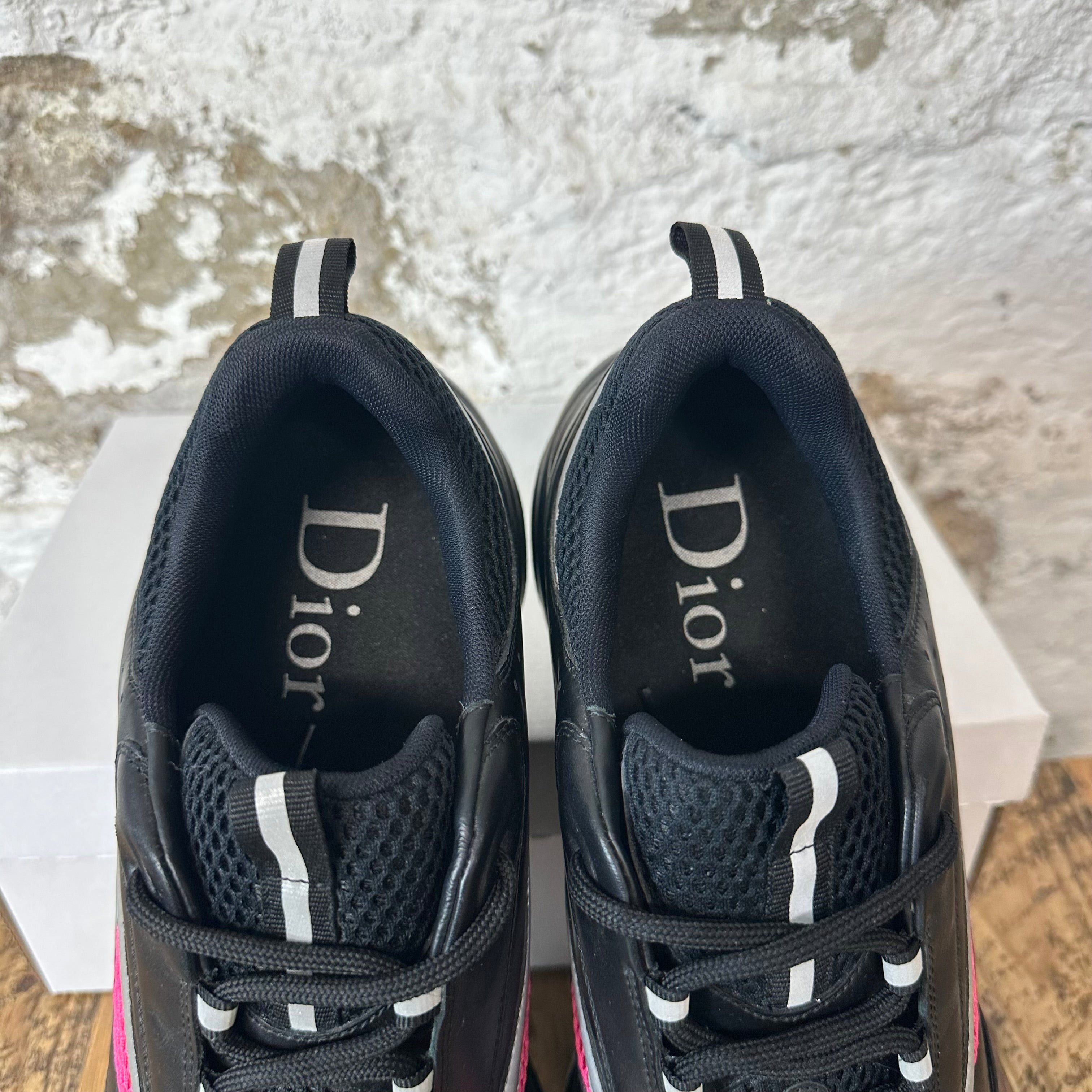 Dior Dior B22 Black Grey Pink Sneaker Sz 15 (48) Size US 15 / EU 48 - 4 Thumbnail