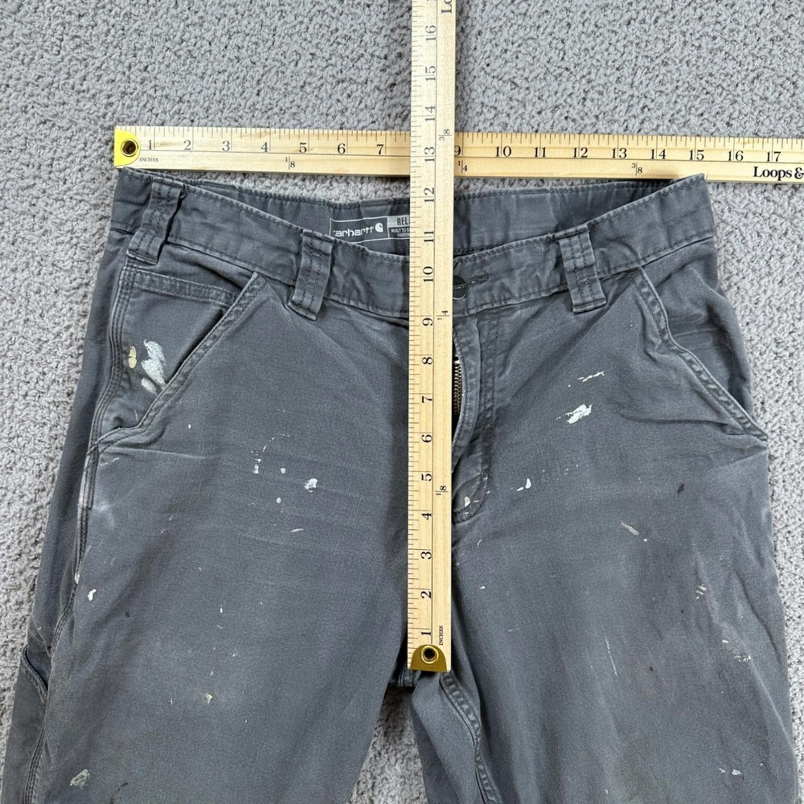 Carhartt Carhartt BM2291-M Relaxed Fit Rugged Flex Canvas Pants 32x30 Size US 32 / EU 48 - 3 Thumbnail