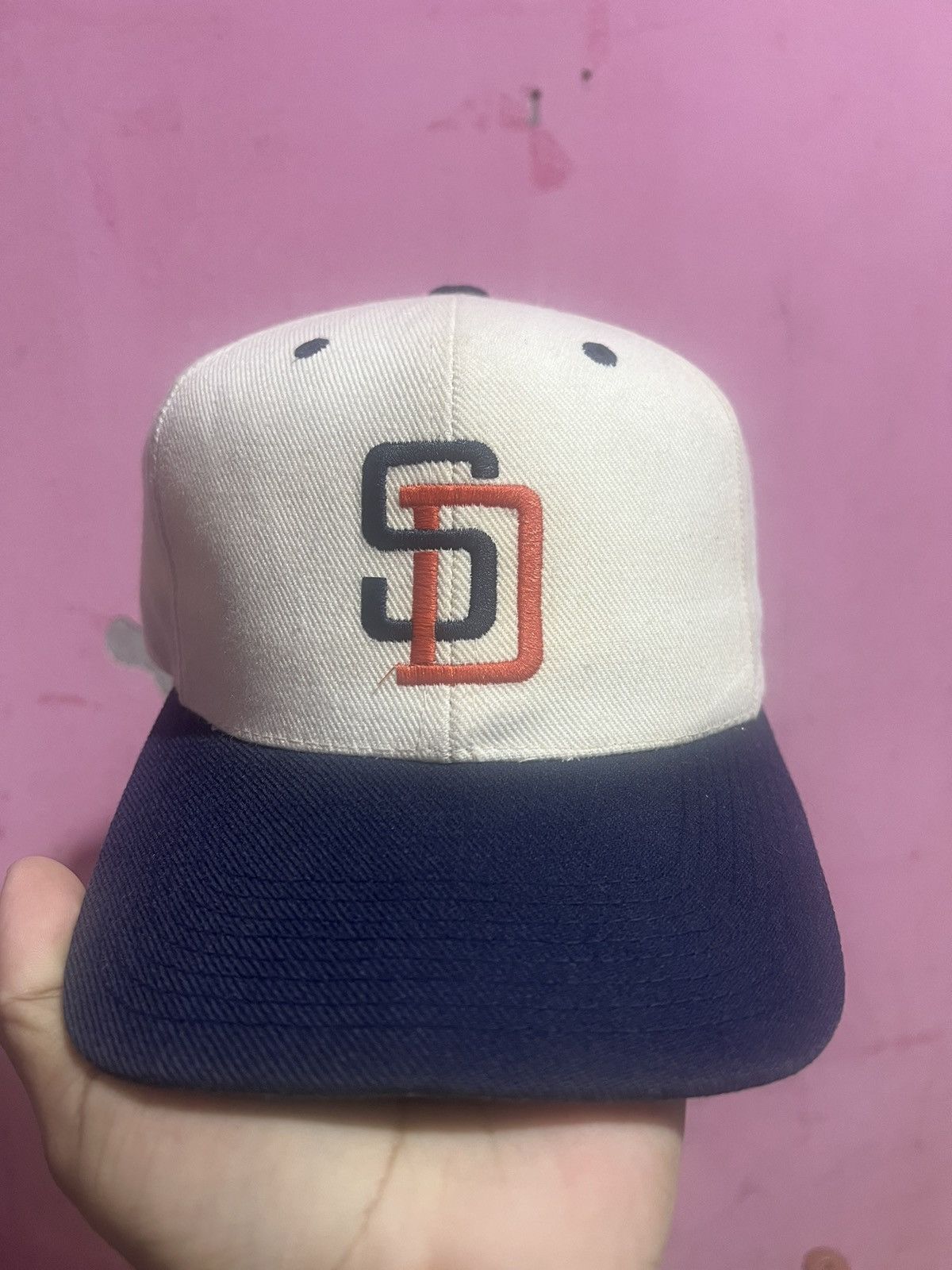 MLB Vintage Rare San Diego Padres Plain Logo By SS wool Size ONE SIZE - 1 Thumbnail