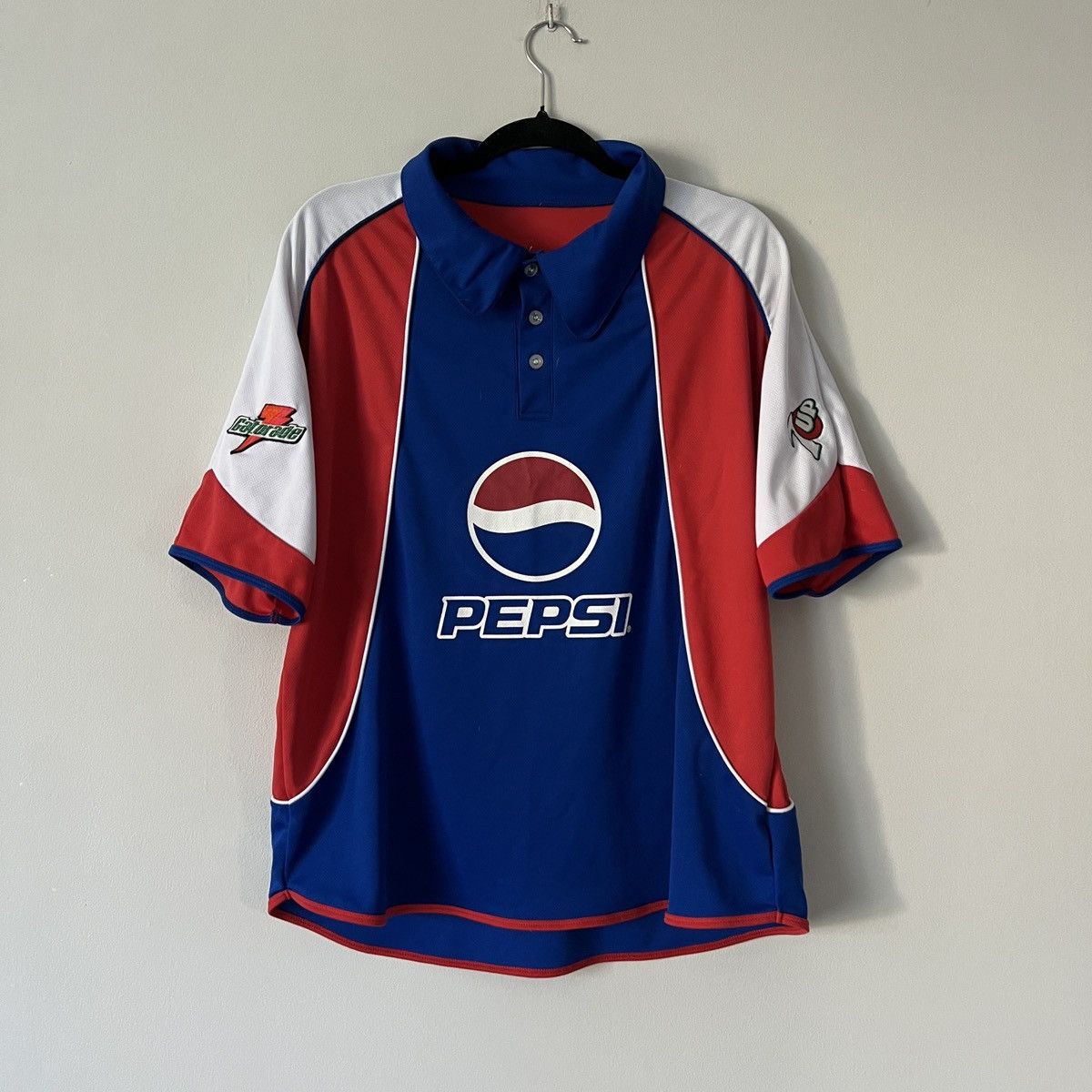 Pepsi Vintage Pepsi Jersey Size M #6 Persect Football Size US M / EU 48-50 / 2 - 1 Thumbnail