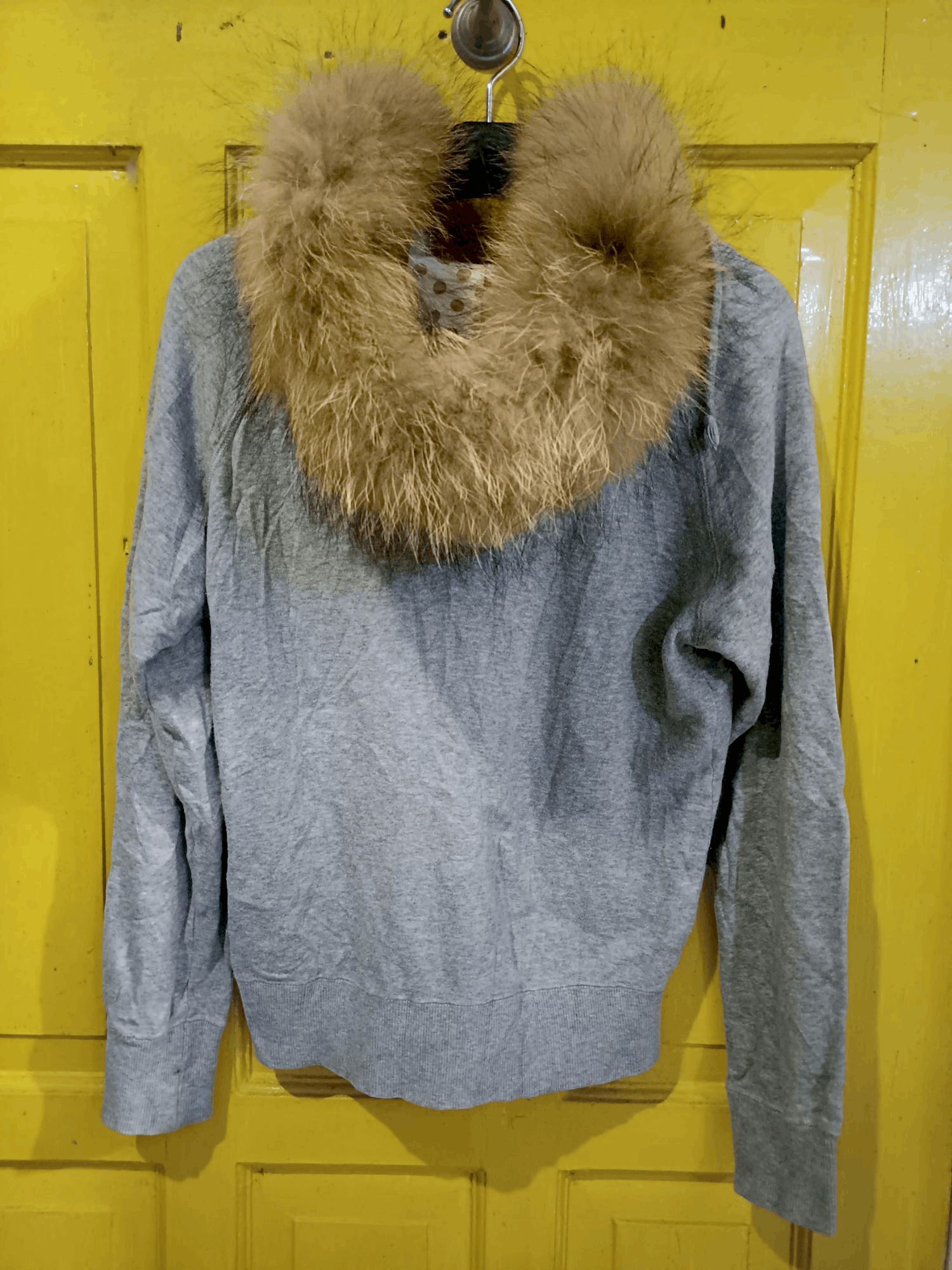 Angel Blue × Japanese Brand × Le Grande Bleu (L.G.B.) "ANGLE 💙 BLUE" R❤️ute 33 Fur Hoodie LGB Style Size US L / EU 52-54 / 3 - 11 Thumbnail