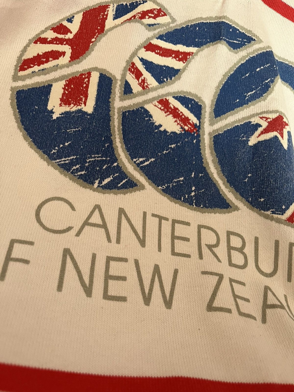 Canterbury of New Zealand Vintage Centerburry Australia Flag Logo Rugby Shirt Size US L / EU 52-54 / 3 - 4 Thumbnail