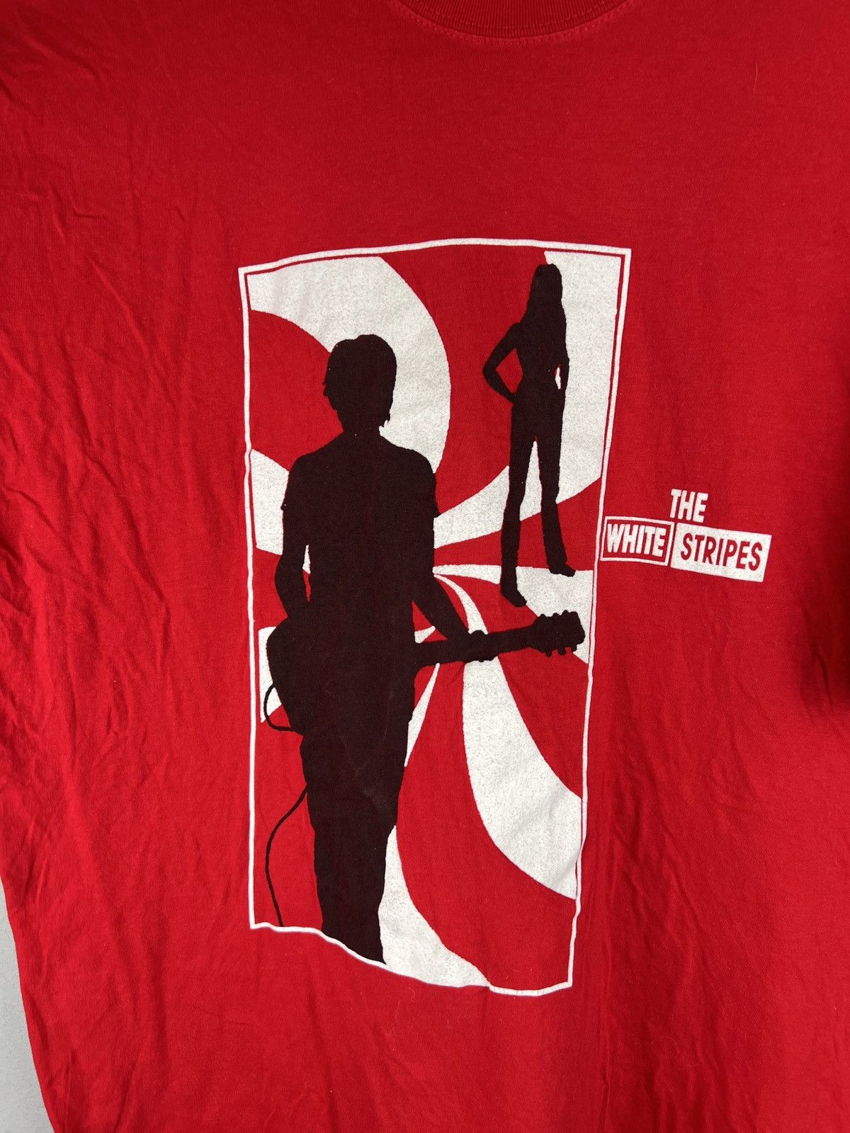 Band Tees The White Stripes 2001 Tour Band tee Size US XL / EU 56 / 4 - 4 Thumbnail